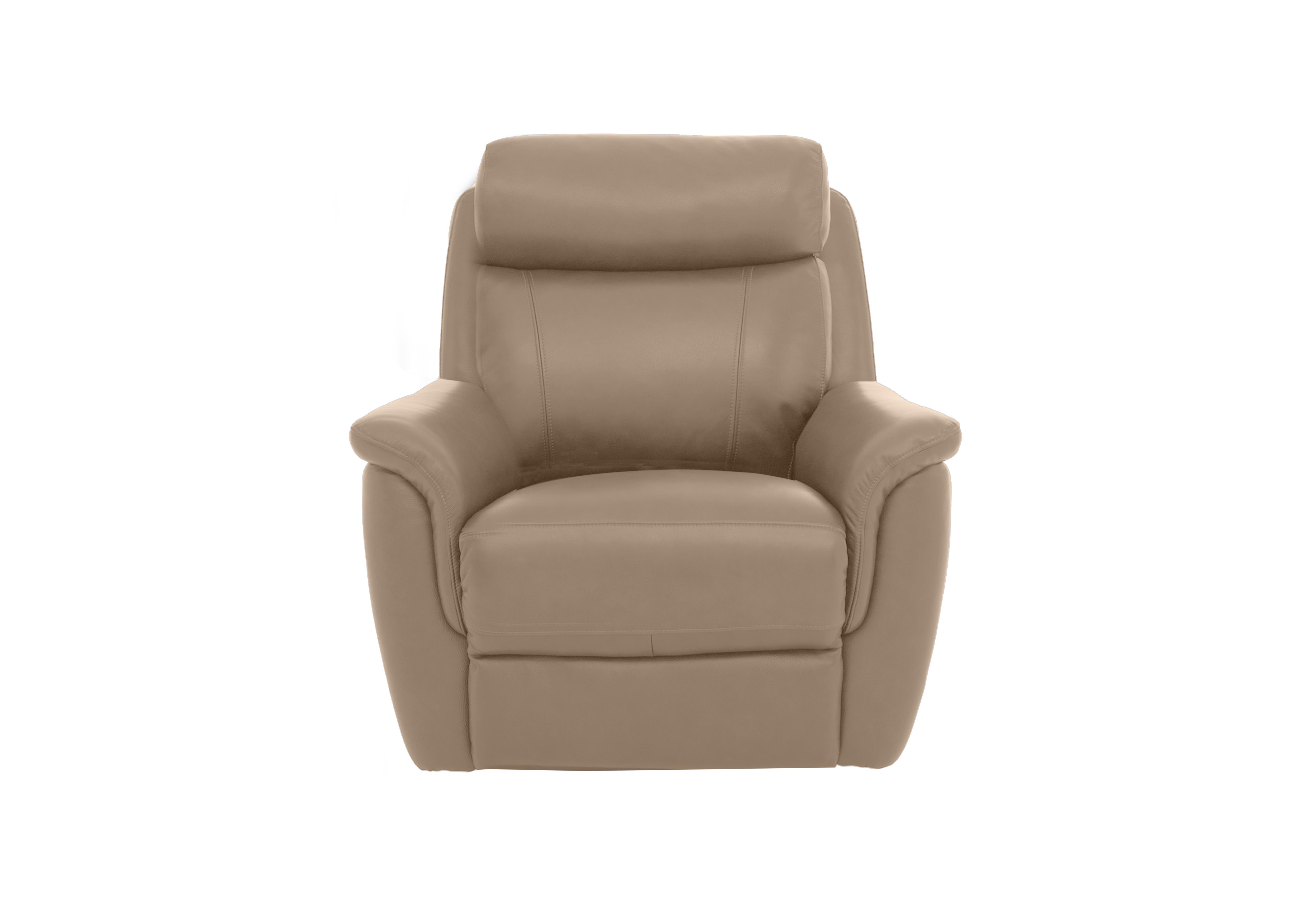 Orlando Leather Chair in 60/06 Barley on Furniture Village