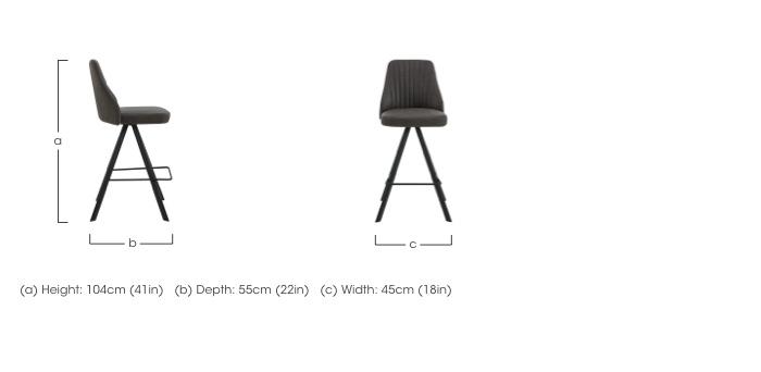 Aquila Set of Four Bar Stools in  on Furniture Village