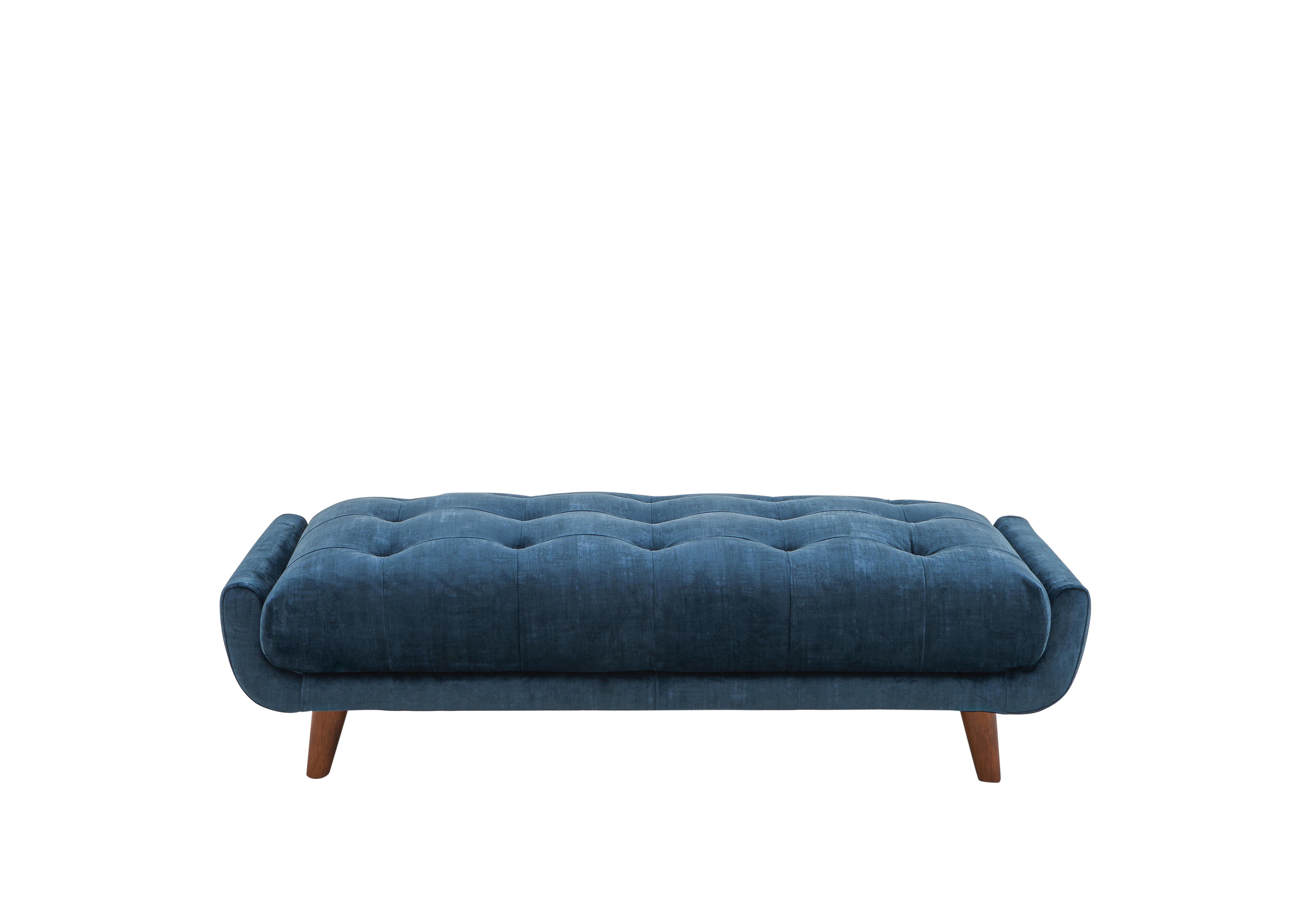 Rene Large Fabric Footstool in 52000 Heritage Airforce Wa Ft on Furniture Village