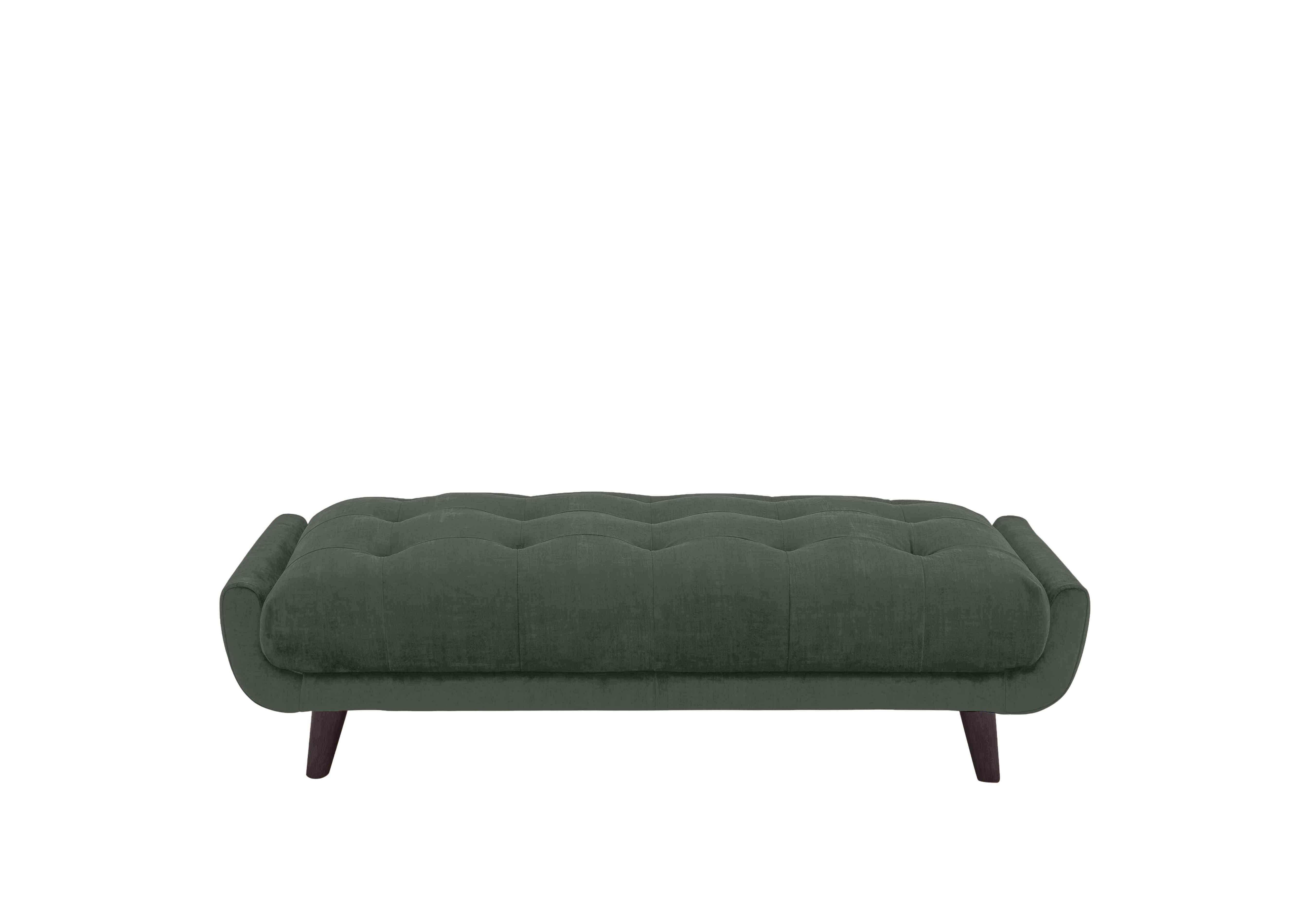 Rene Large Fabric Footstool in Manhattan 58001 Pine Es Ft on Furniture Village