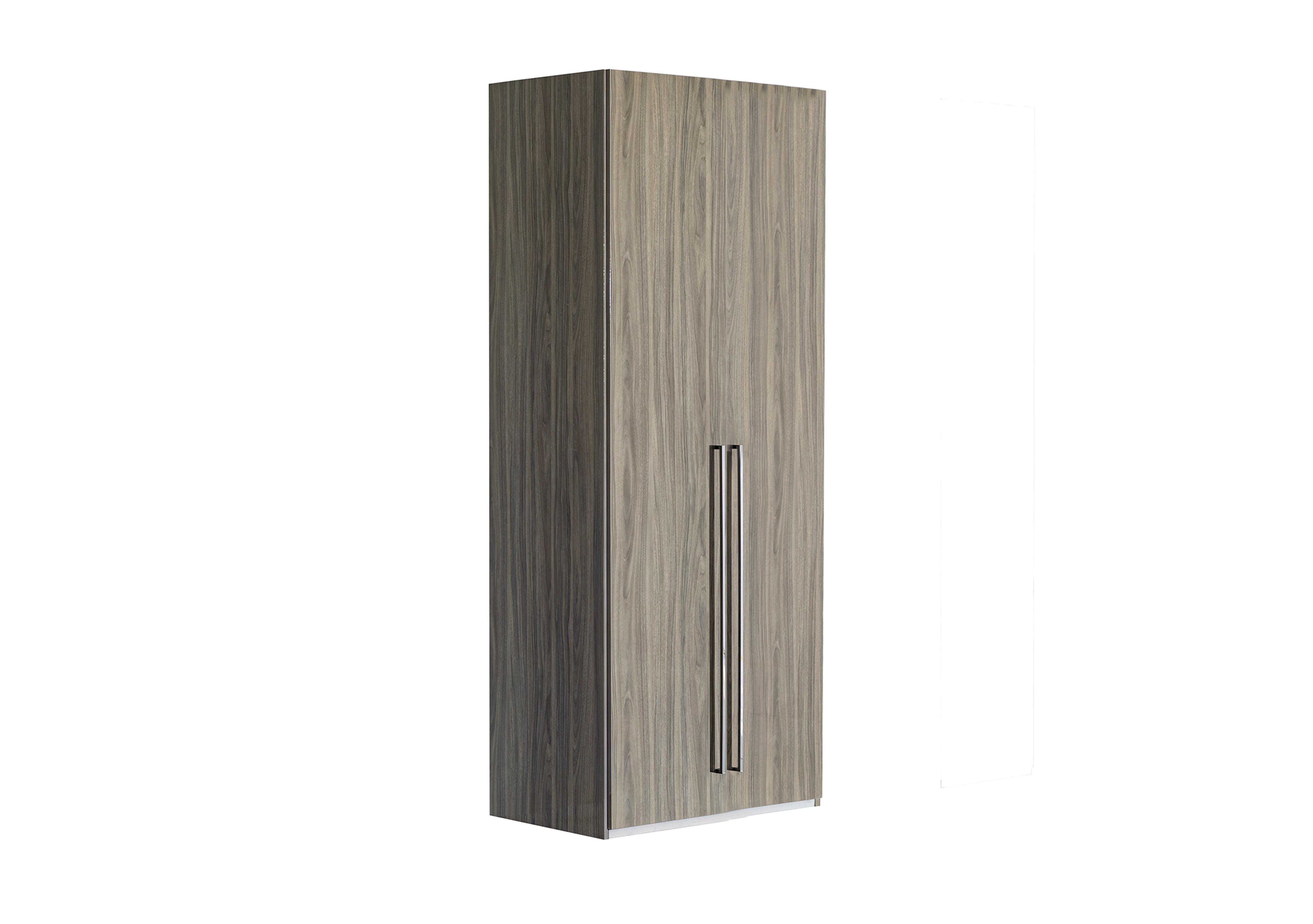 Venezia 2 Door Wardrobe in Grey on Furniture Village