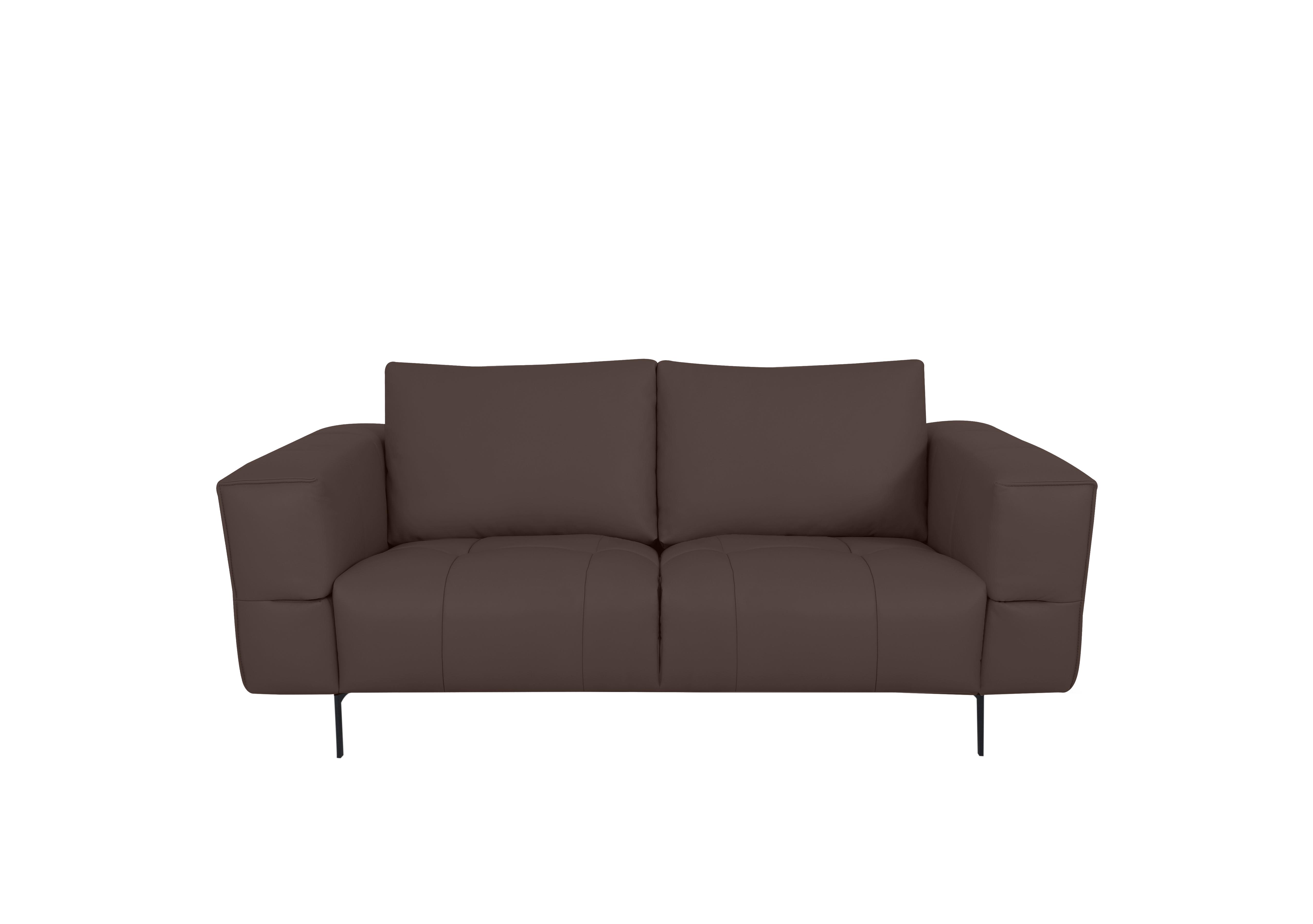 Lawson 2 Seater Leather Sofa in Nn-512e Cacao Brown on Furniture Village