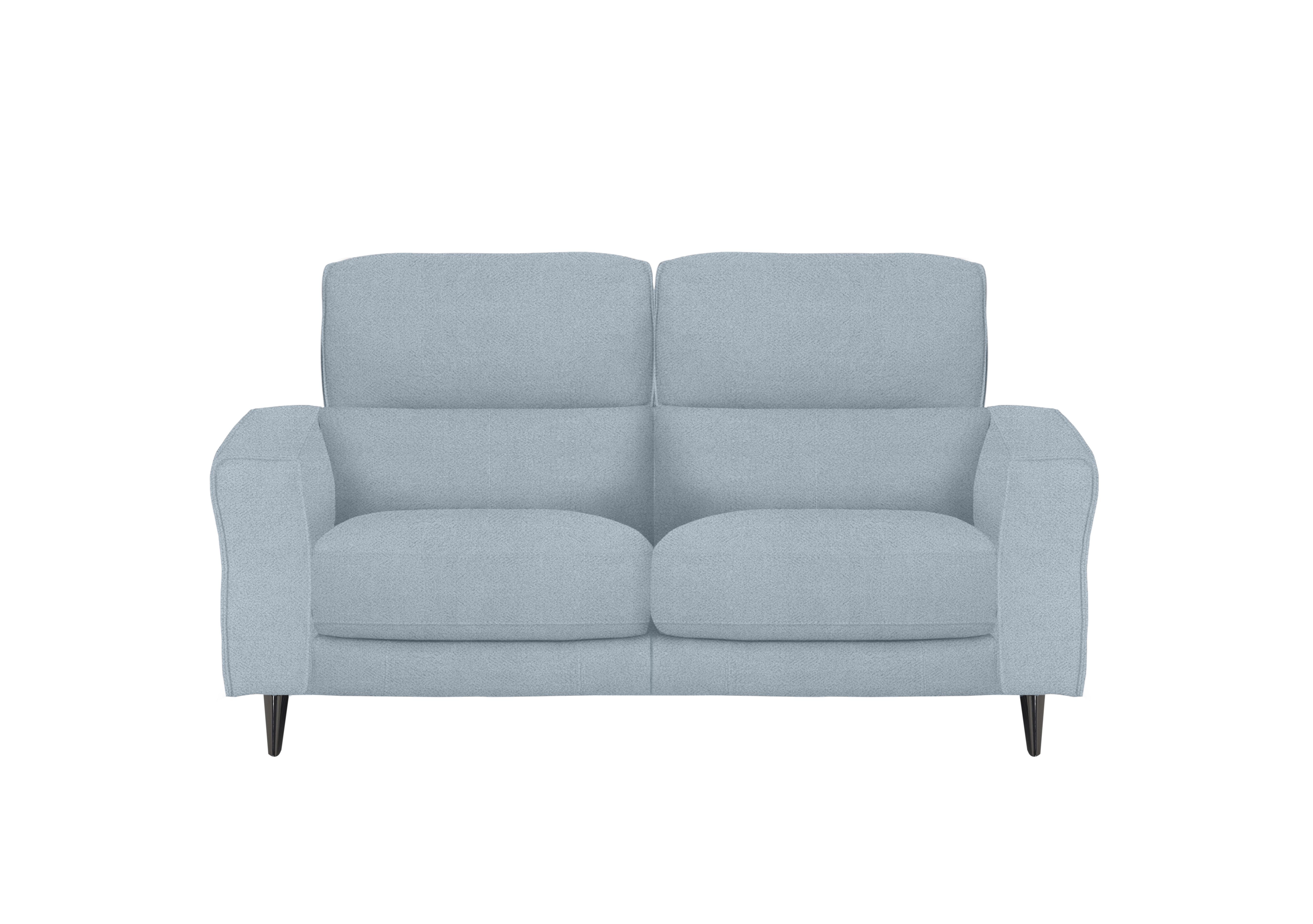 Axel 2 Seater Fabric Sofa in Fab-Meo-R17 Baby Blue on Furniture Village