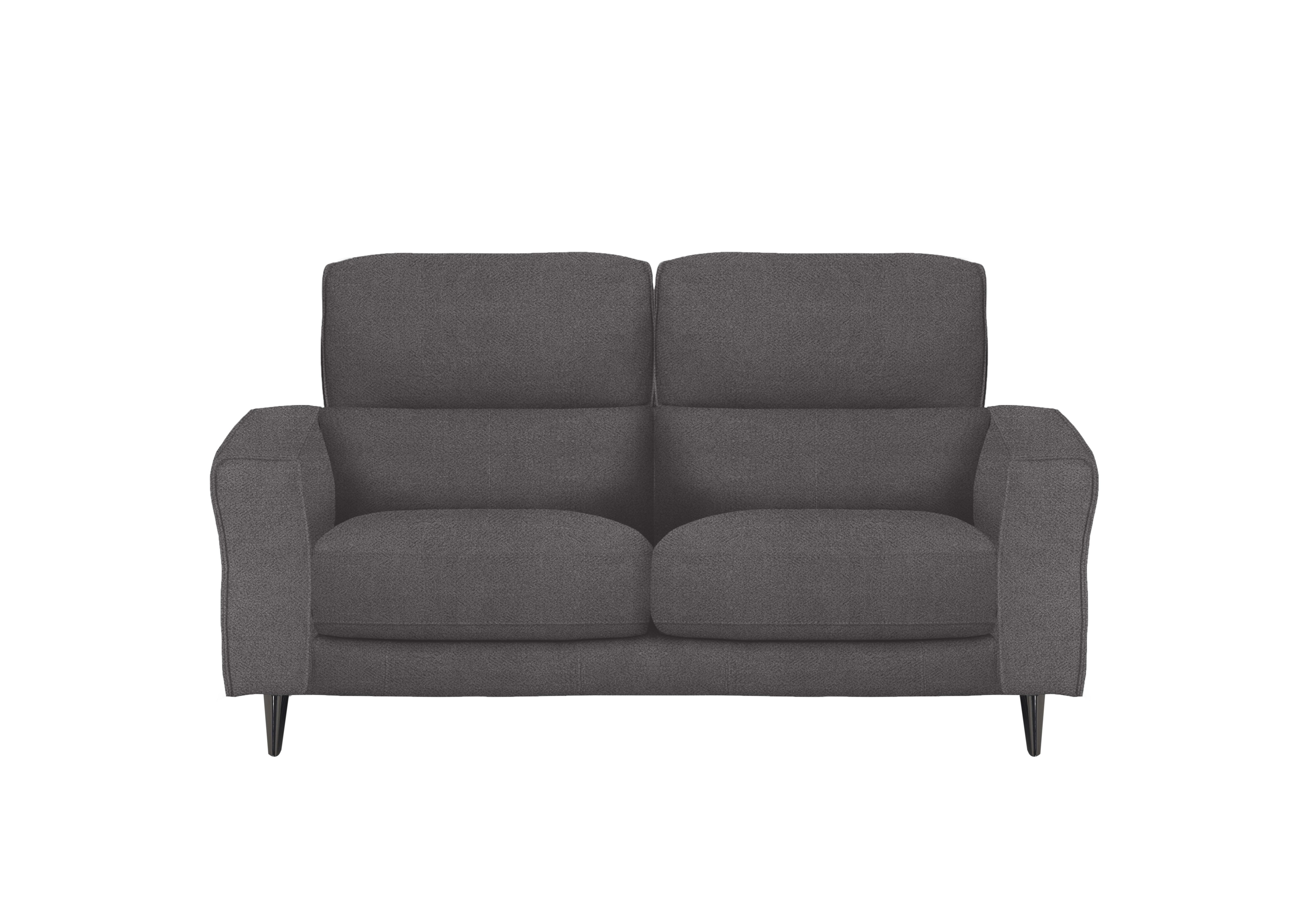 Axel 2 Seater Fabric Sofa in Fab-Meo-R25 Iron Grey on Furniture Village