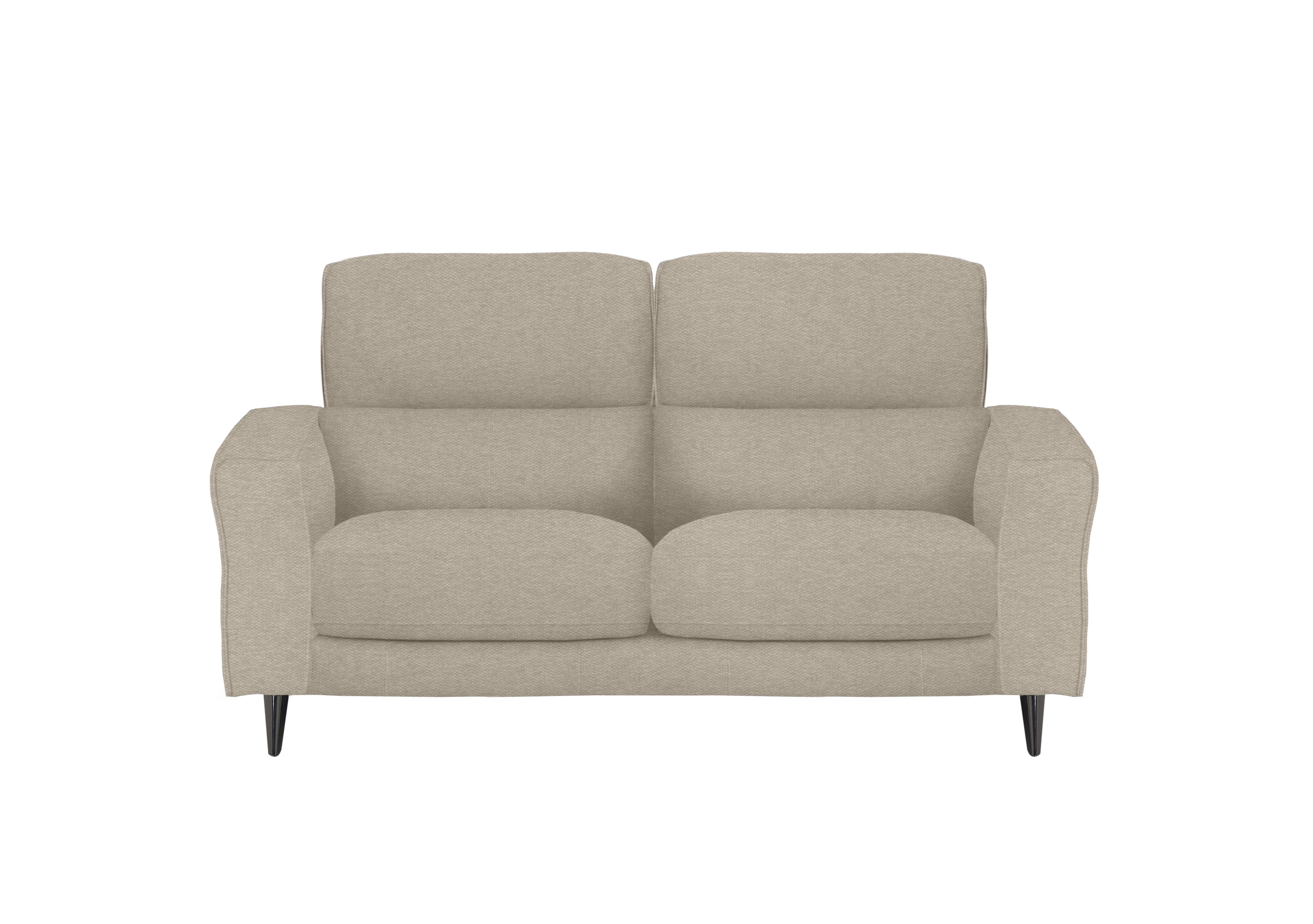 Axel 2 Seater Fabric Sofa in Fab-Ska-R28 Beige on Furniture Village