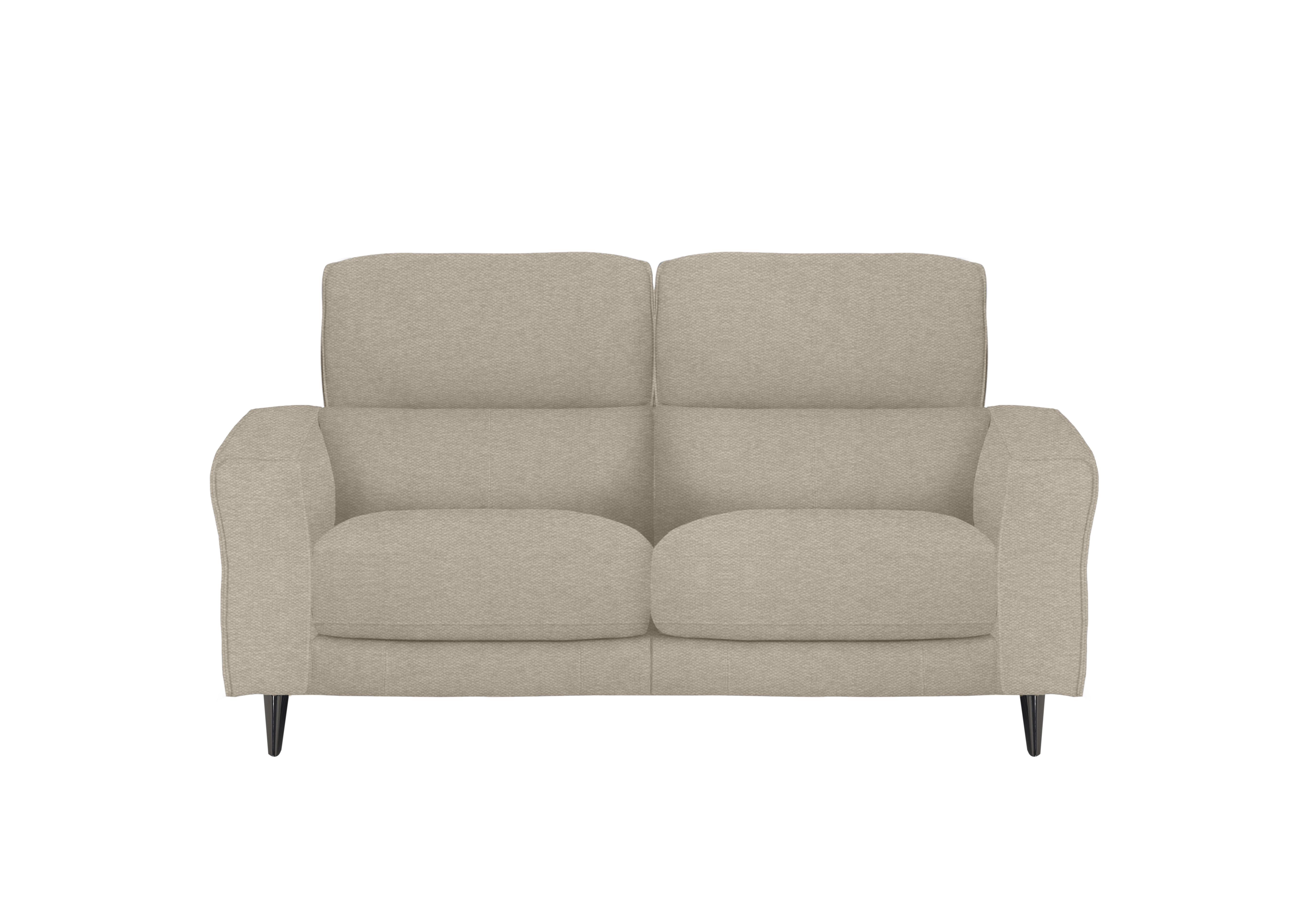 Axel 2 Seater Fabric Sofa in Fab-Ska-R28 Beige on Furniture Village