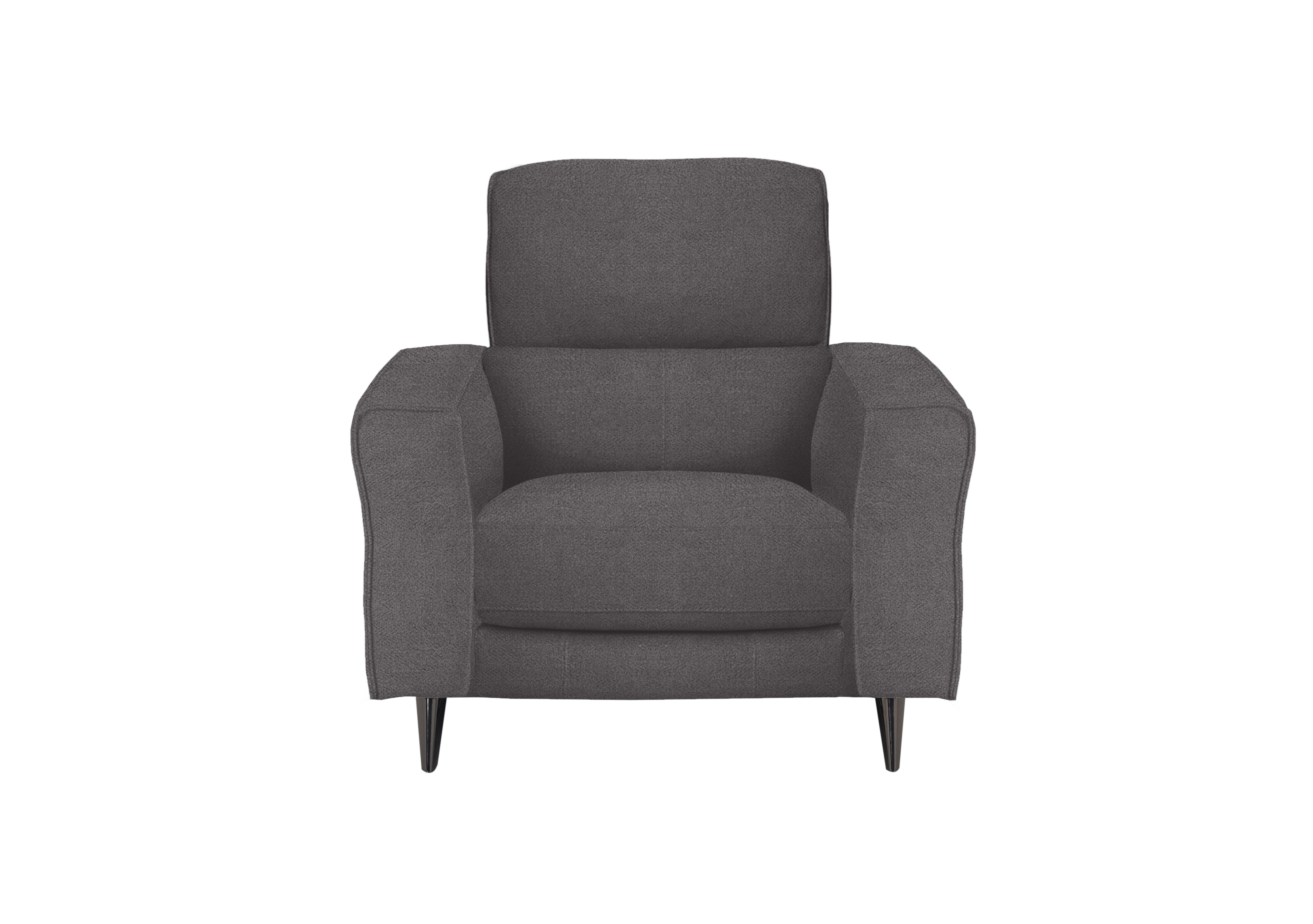 Axel Fabric Armchair in Fab-Meo-R25 Iron Grey on Furniture Village