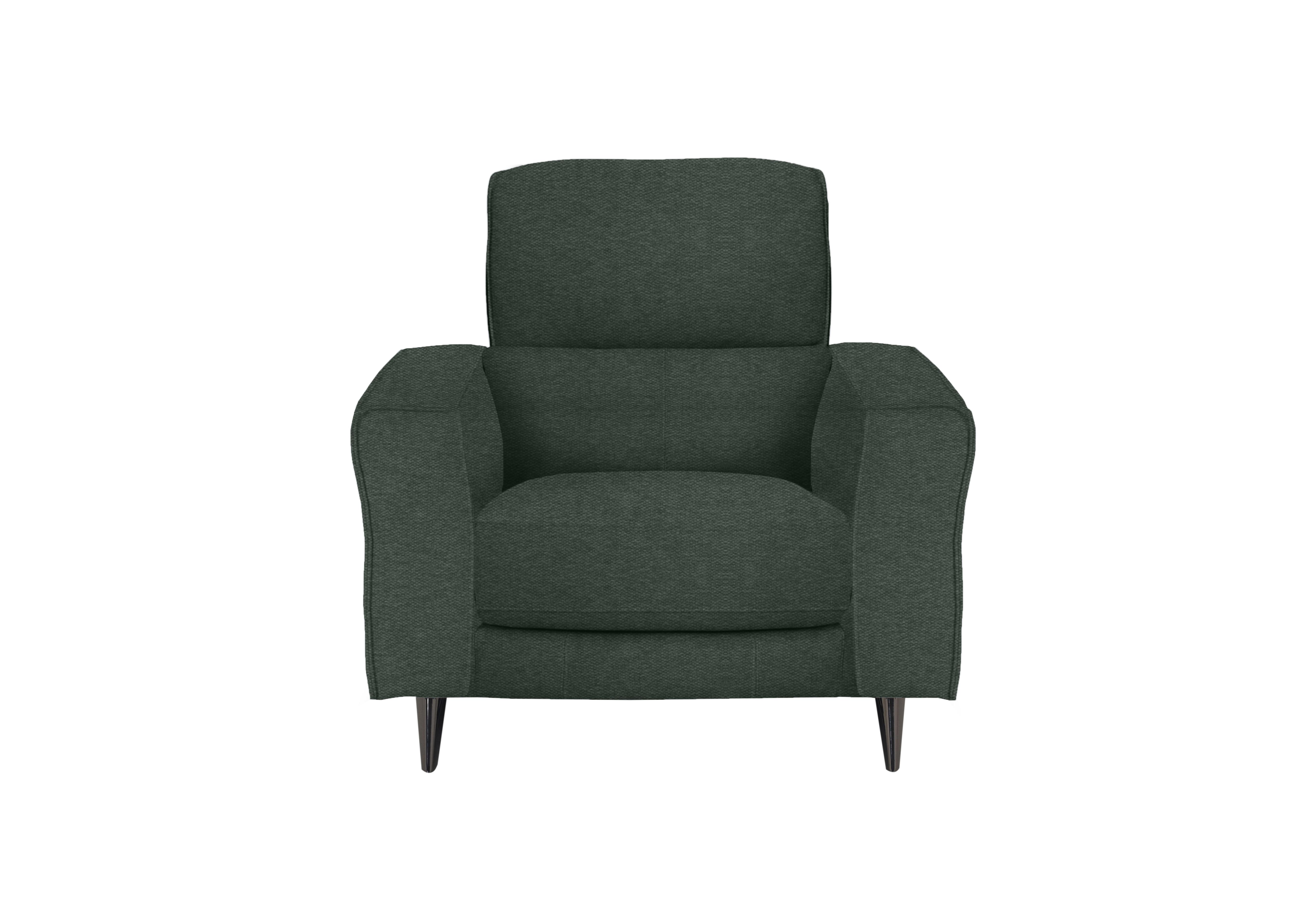 Axel Fabric Armchair in Fab-Ska-R48 Moss Green on Furniture Village