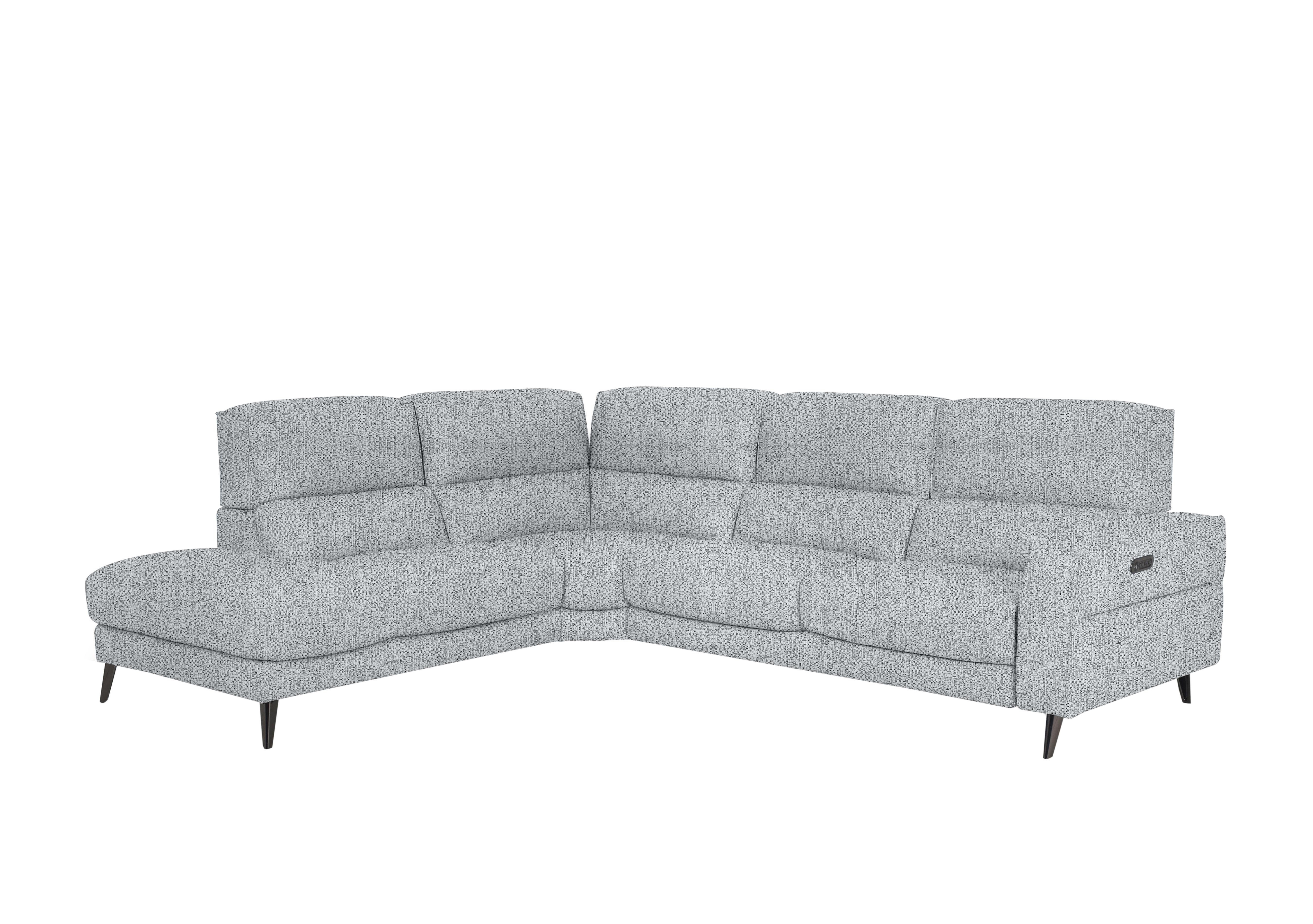Axel Fabric Chaise End Sofa in Fab-Chl-R21 Frost on Furniture Village