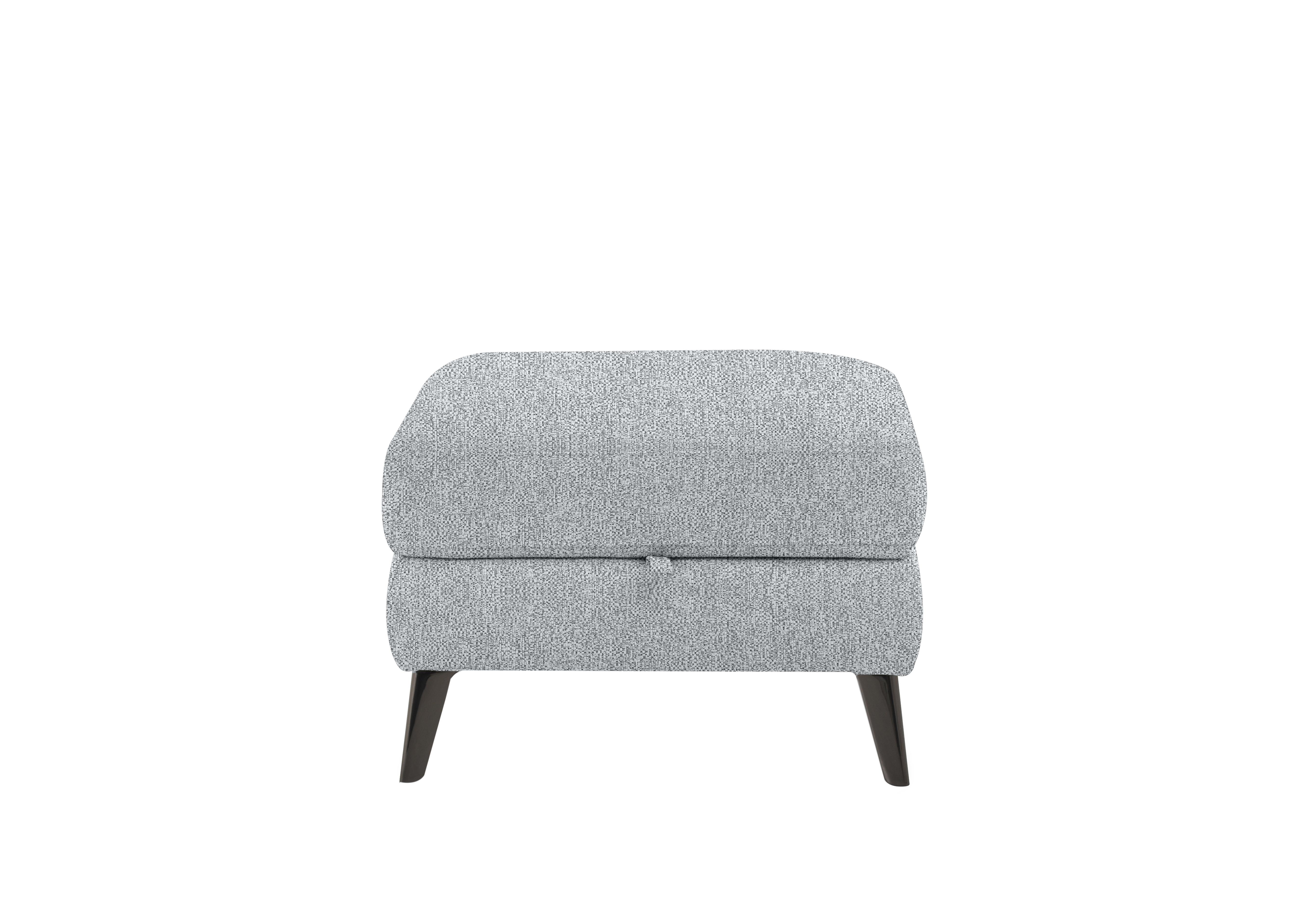 Axel Fabric Storage Footstool in Fab-Chl-R21 Frost on Furniture Village