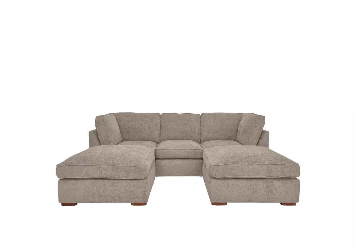 U shaped sectional small discount