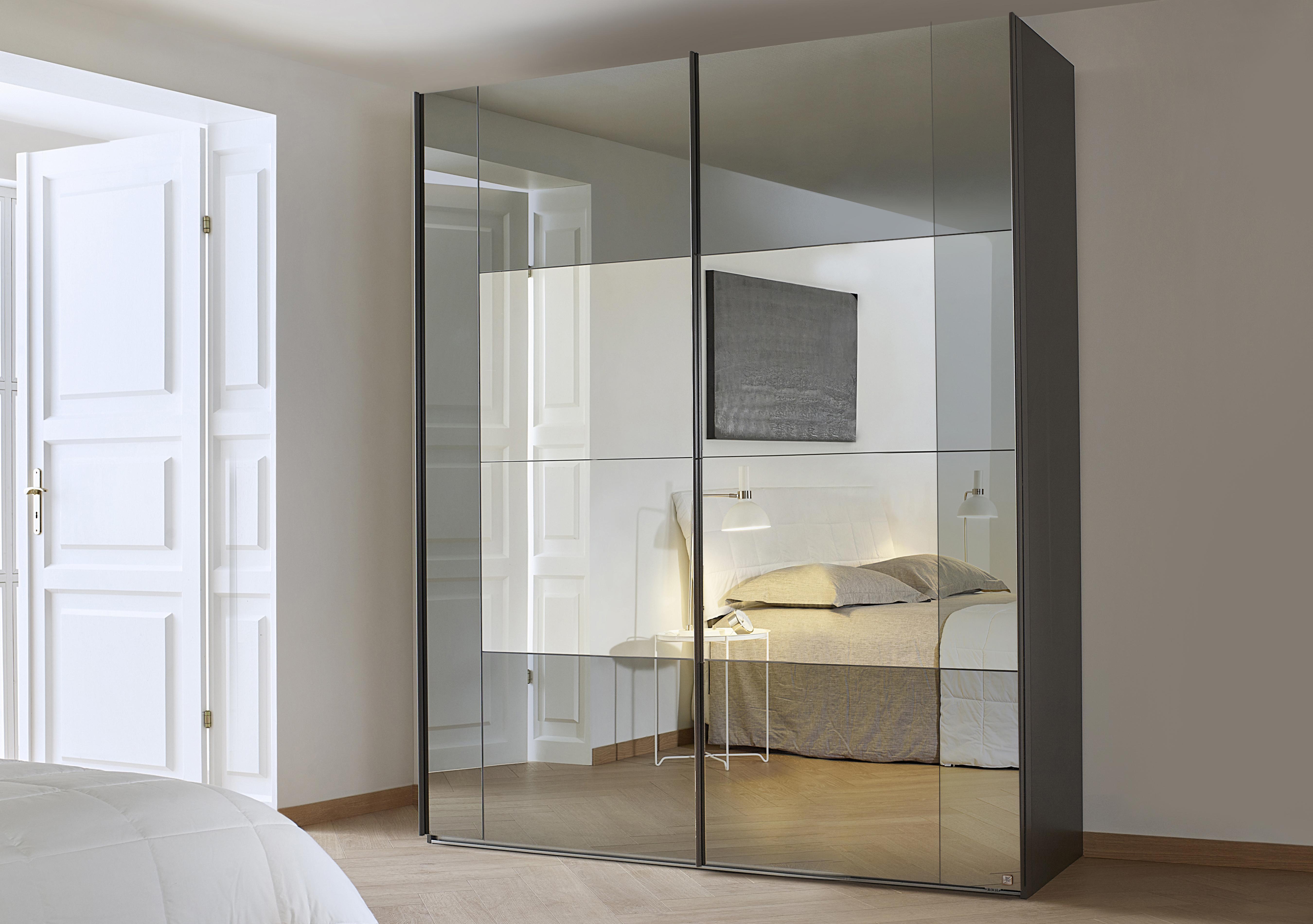 Rio 181cm 2 Door Sliding Wardrobe with Basic Interior Fittings Package in  on Furniture Village