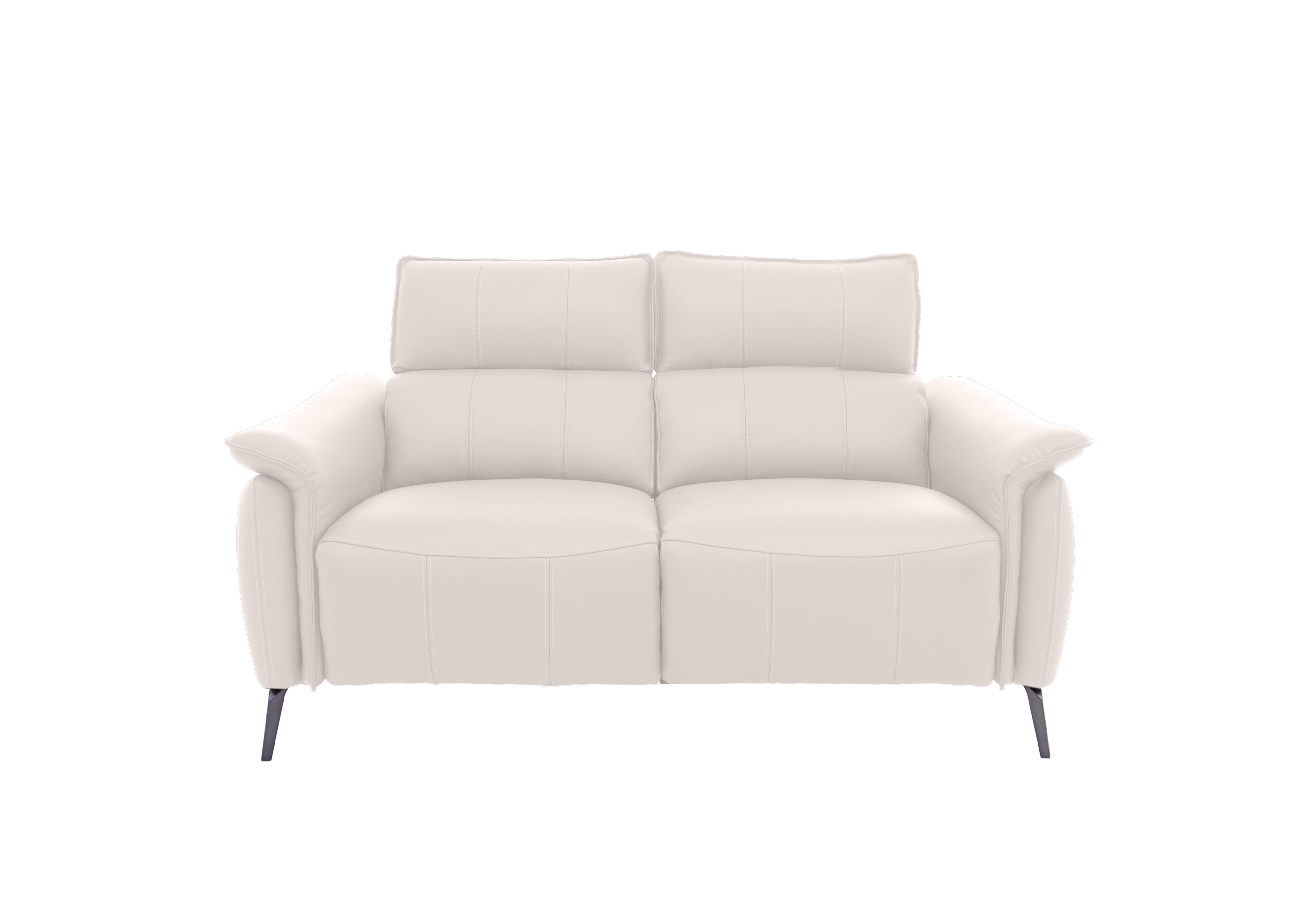 Jude 2 Seater Leather Sofa in Montana Cotton Cat-40/13 on Furniture Village