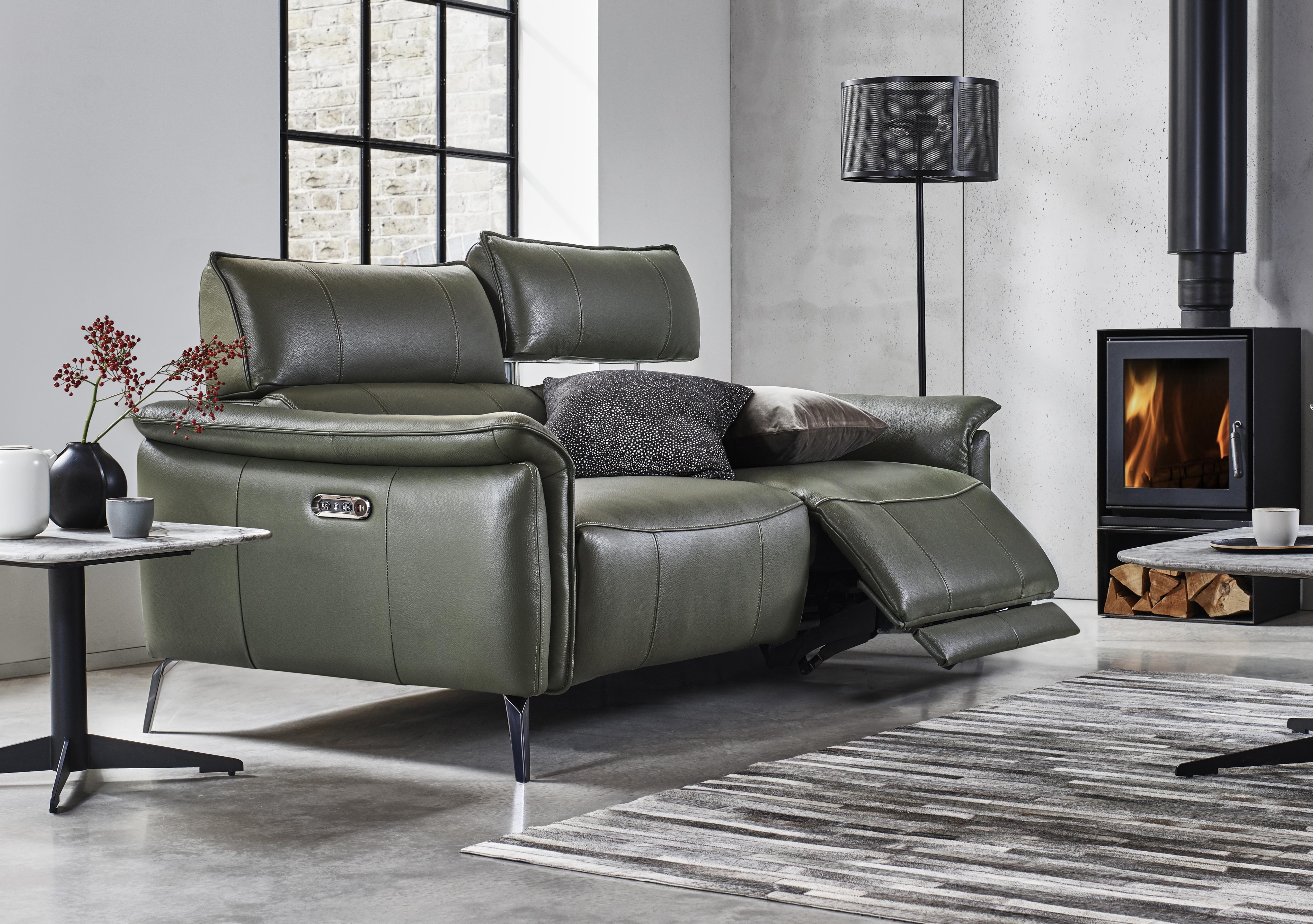 Jude 3 Seater Leather Sofa in  on Furniture Village