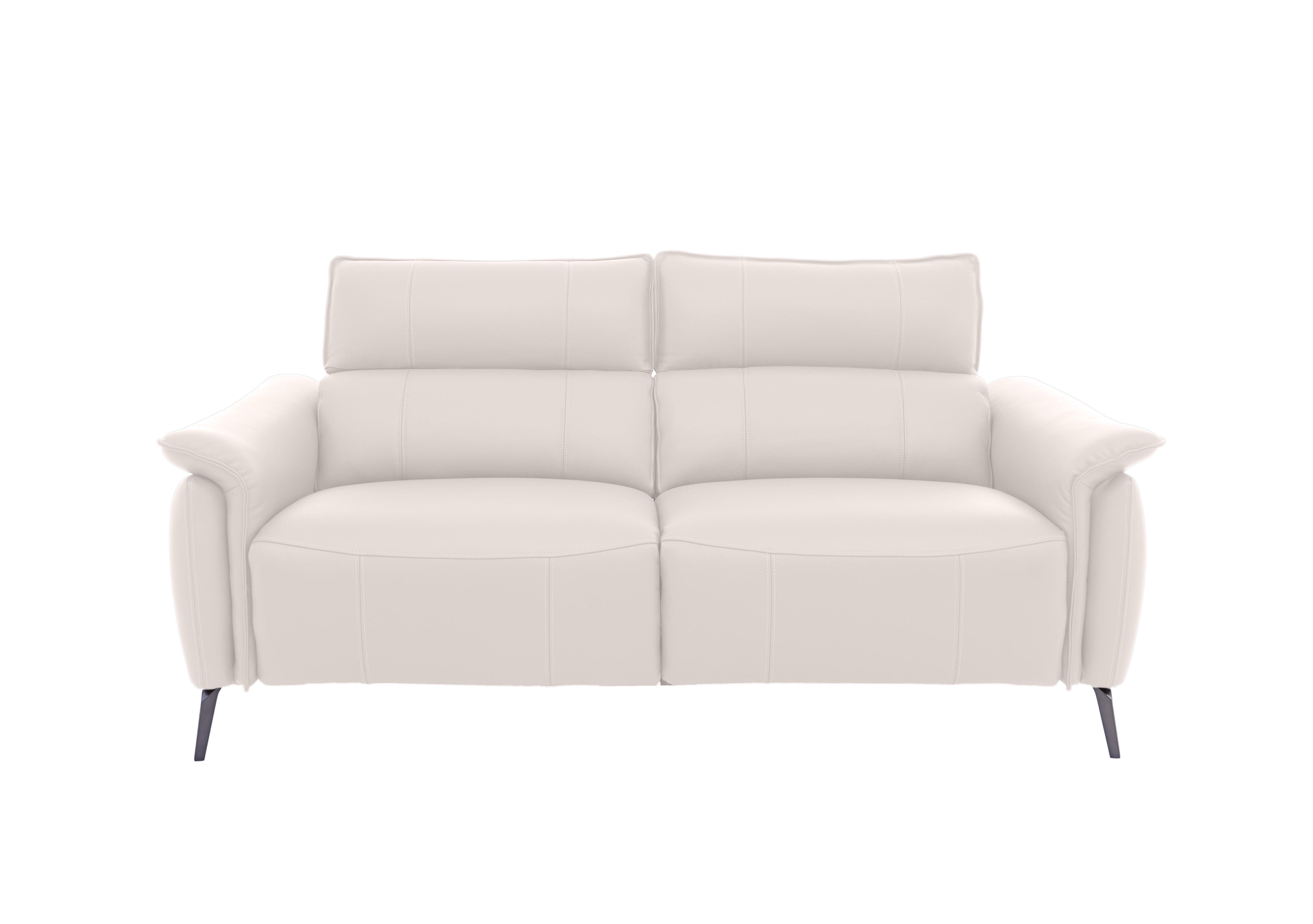 Jude 3 Seater Leather Sofa in Montana Cotton Cat-40/13 on Furniture Village