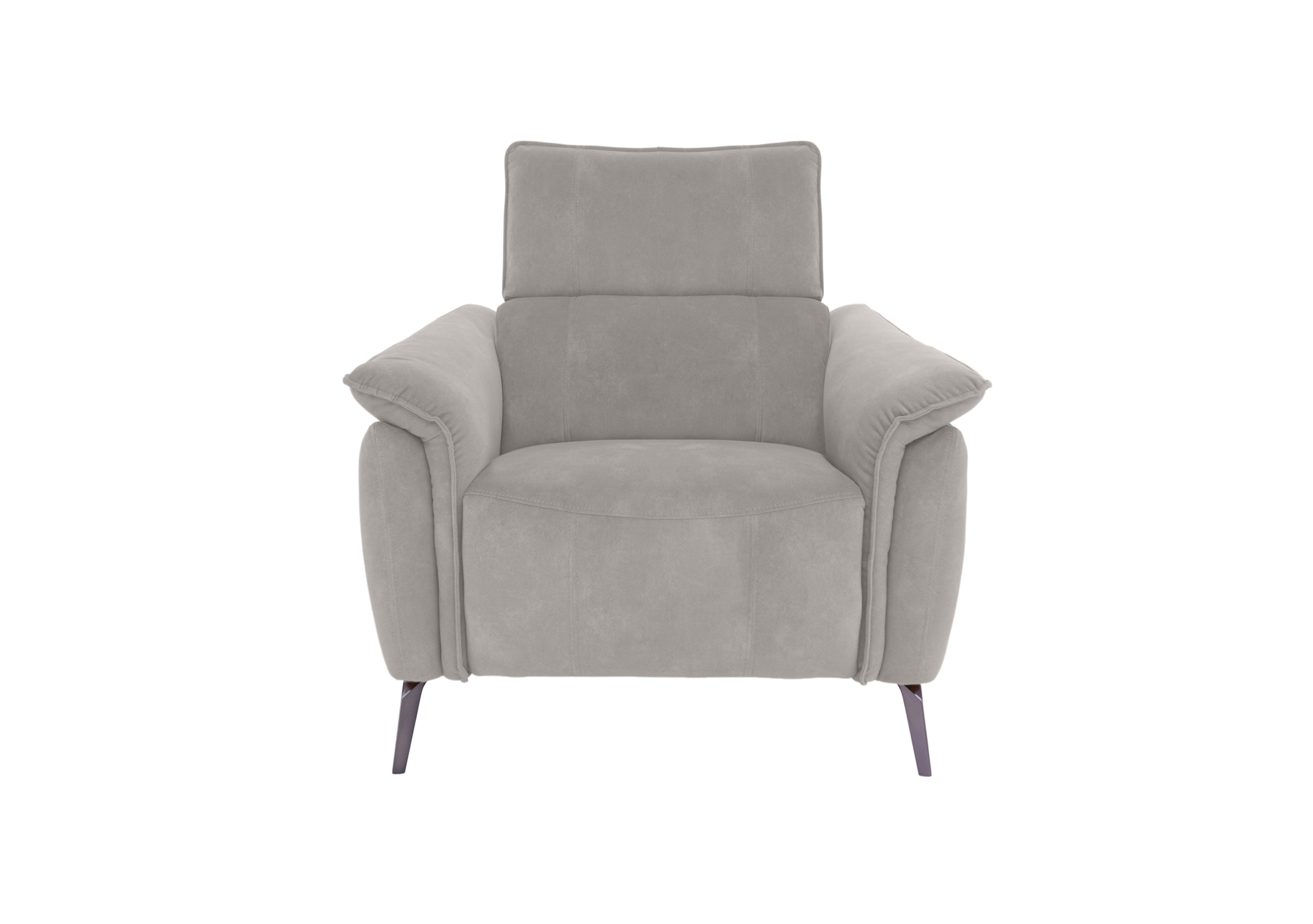 Jude Fabric Armchair in Stone Dexter 02 43502 on Furniture Village