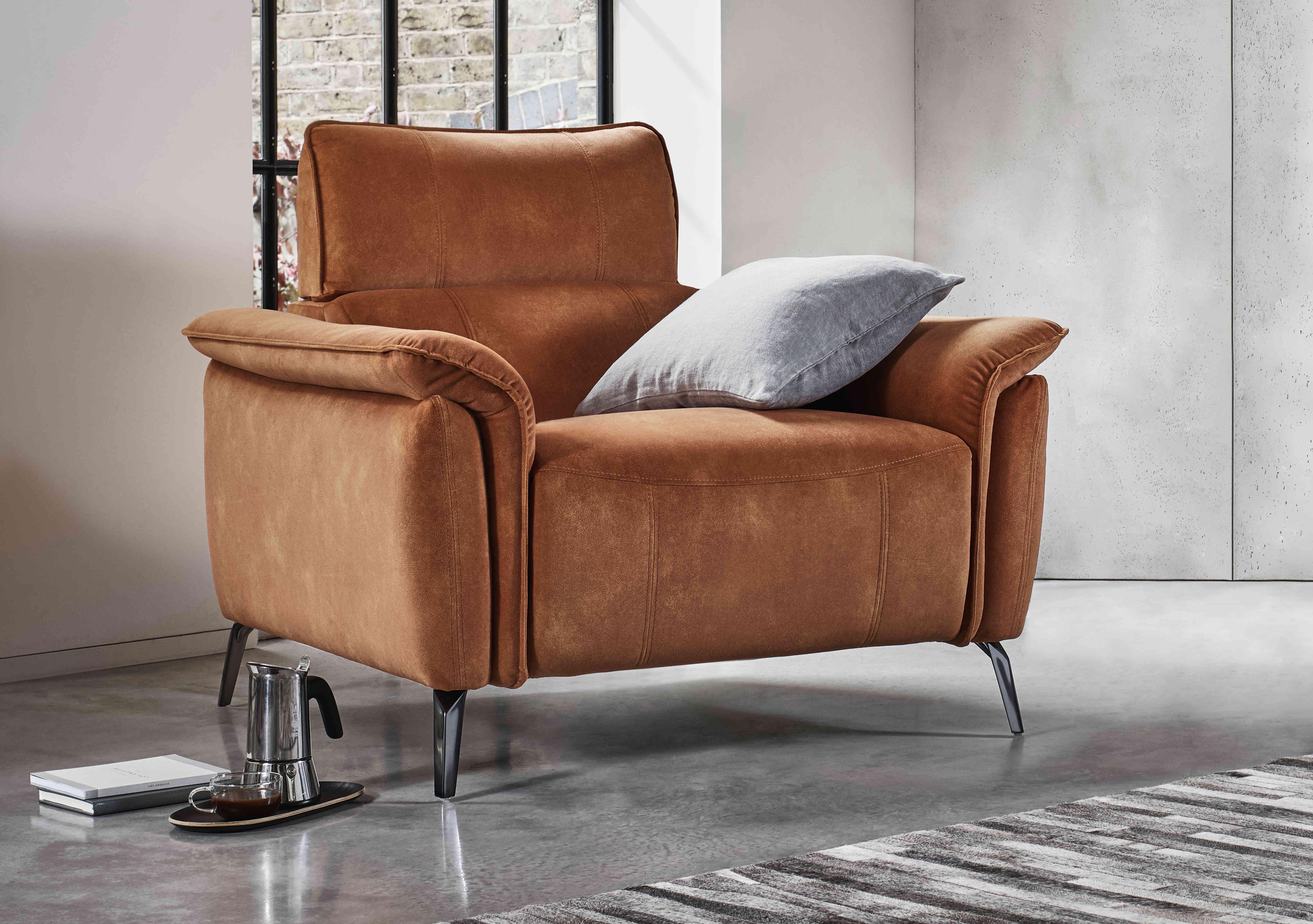 Jude Fabric Chair in  on Furniture Village