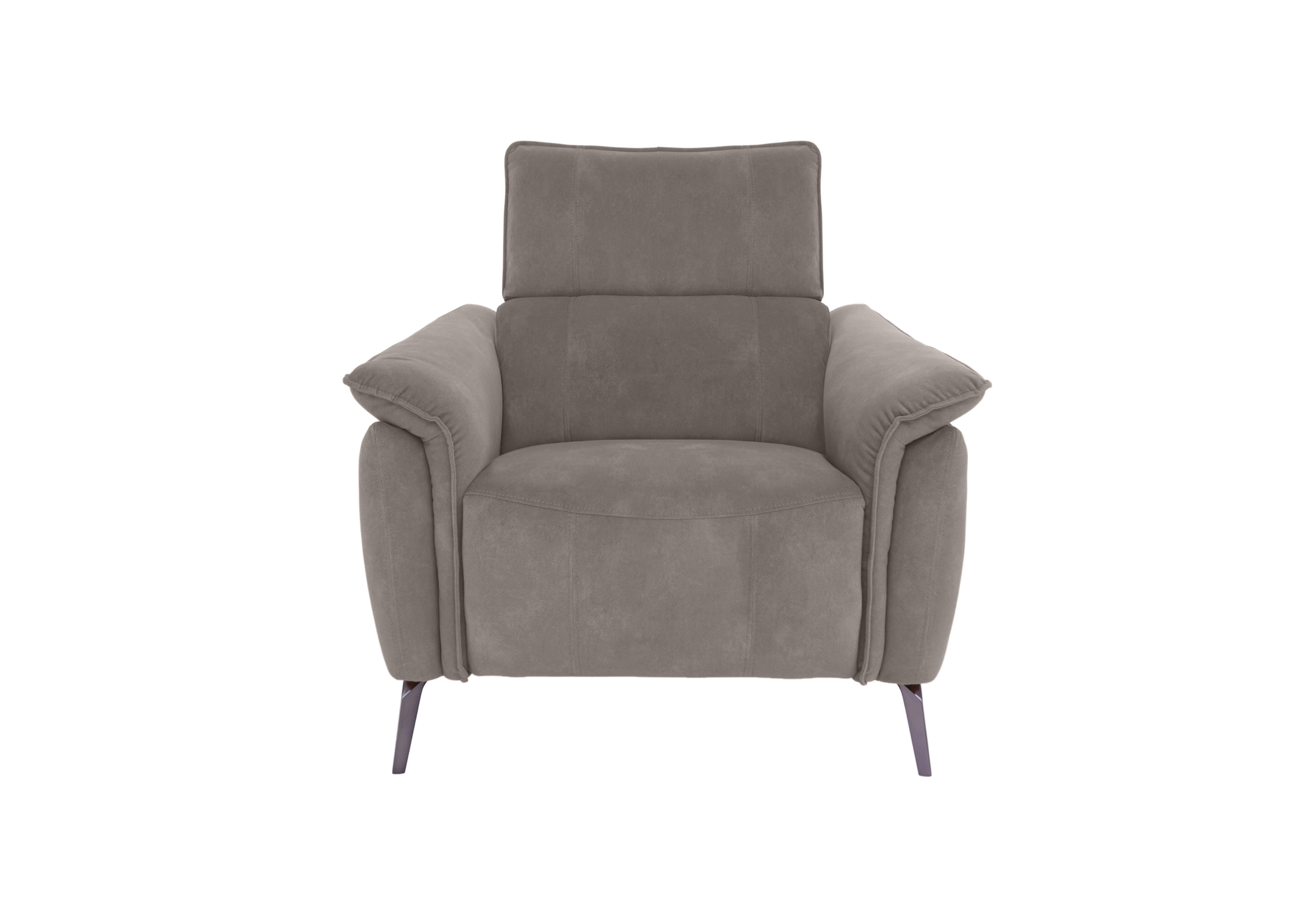 Jude Fabric Chair in Dexter Mocha 43504 on Furniture Village