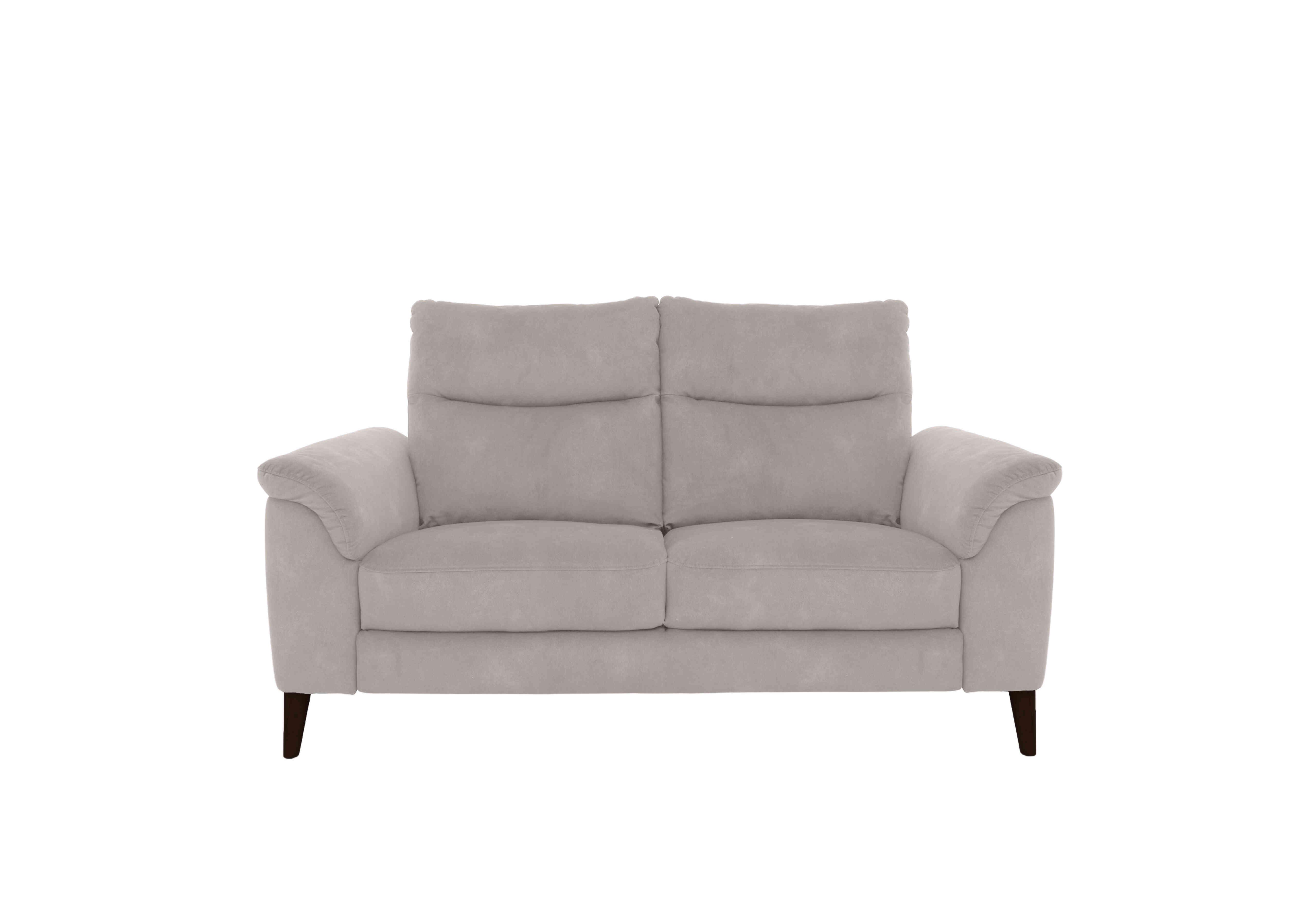 Morgan 2 Seater Fabric Sofa in Stone Dexter 02 43502 on Furniture Village