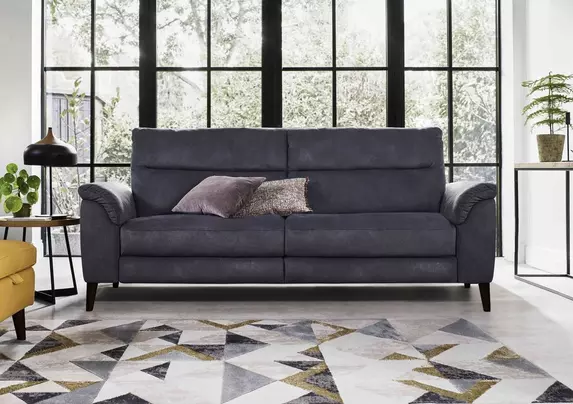 Morgan 3 Seater Fabric Power Recliner Sofa Furniture Village