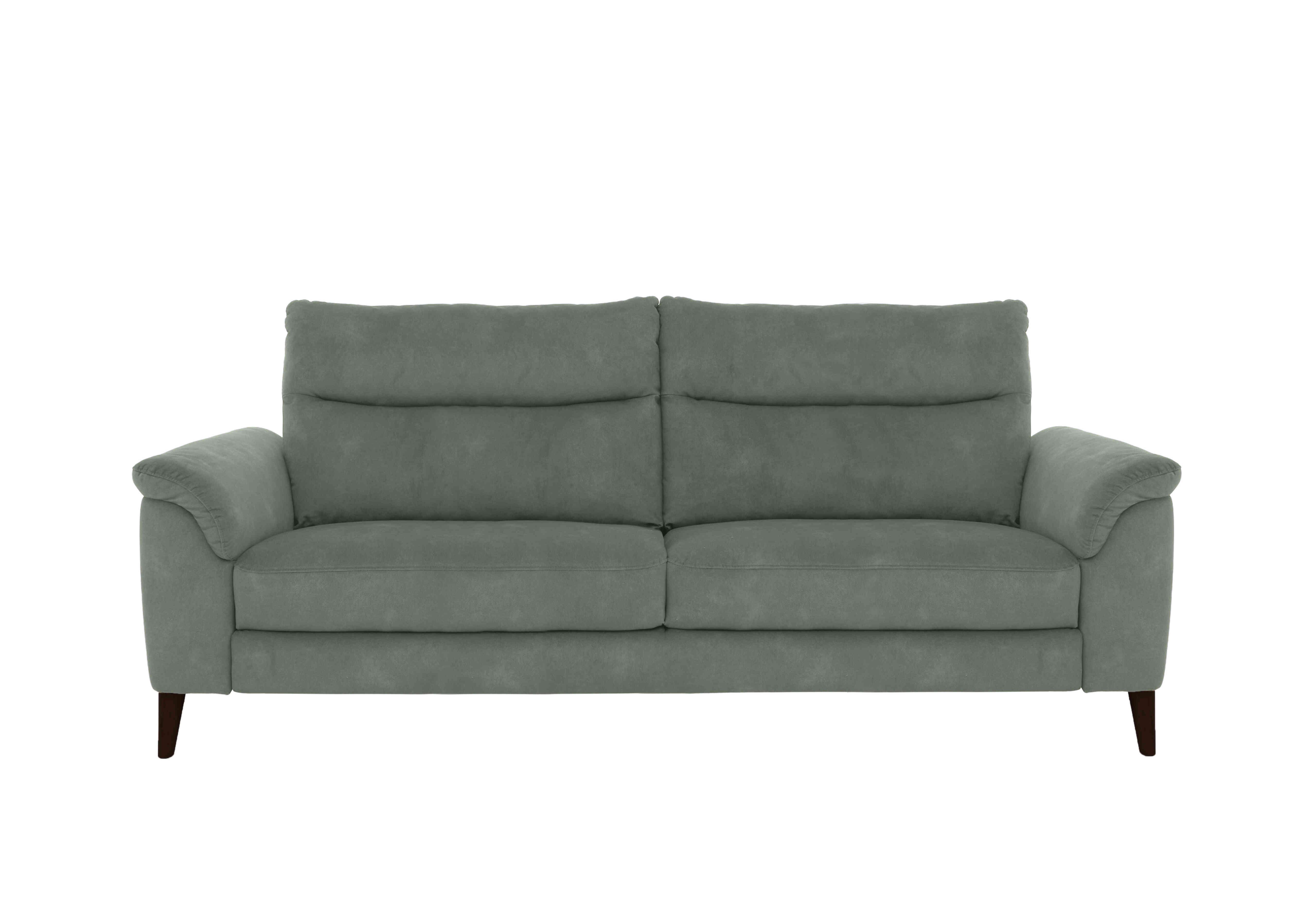 Morgan 3 Seater Fabric Sofa in Fern Dexter 14 43514 on Furniture Village