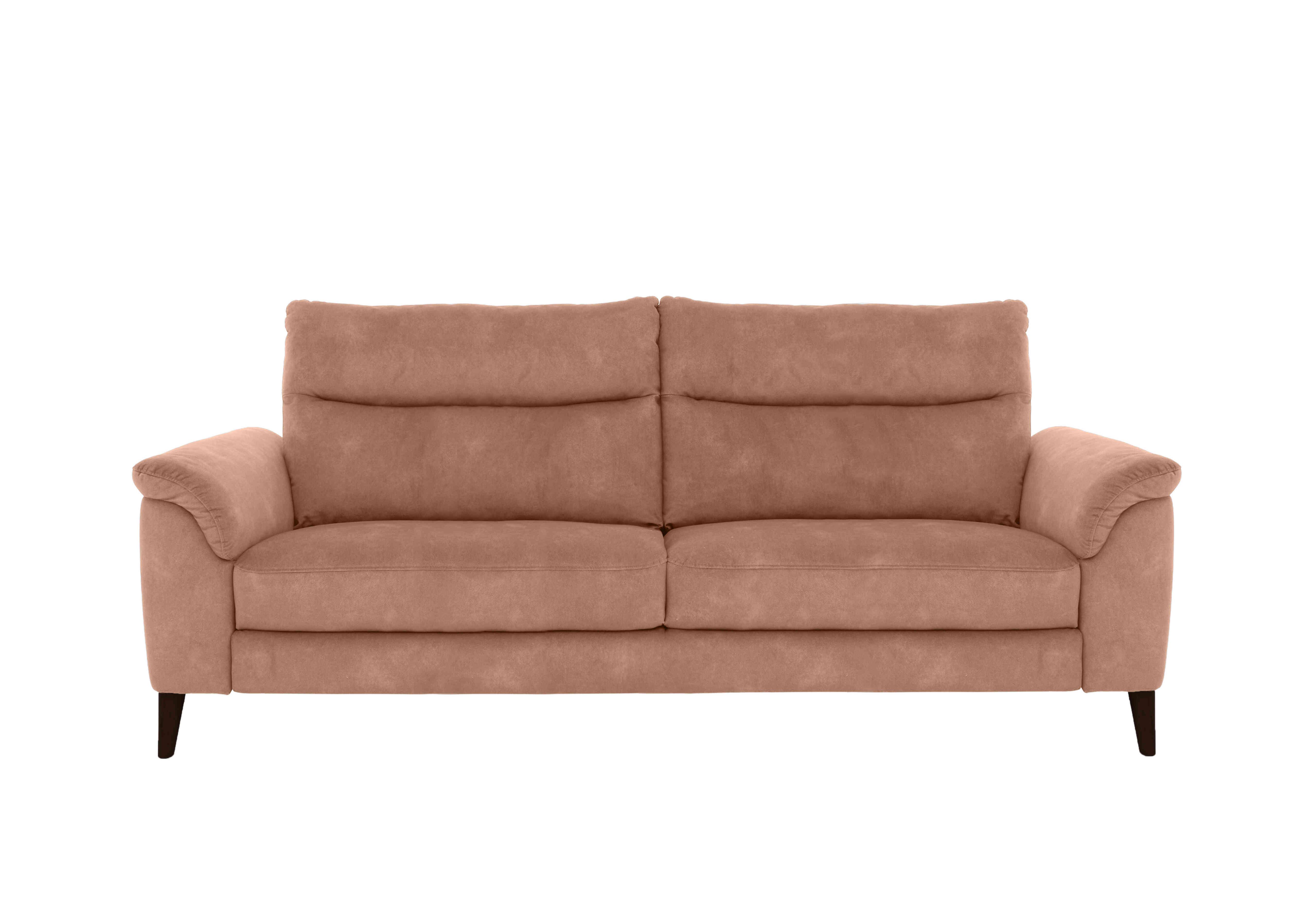 Morgan 3 Seater Fabric Sofa in Sand Dexter 07 43507 on Furniture Village