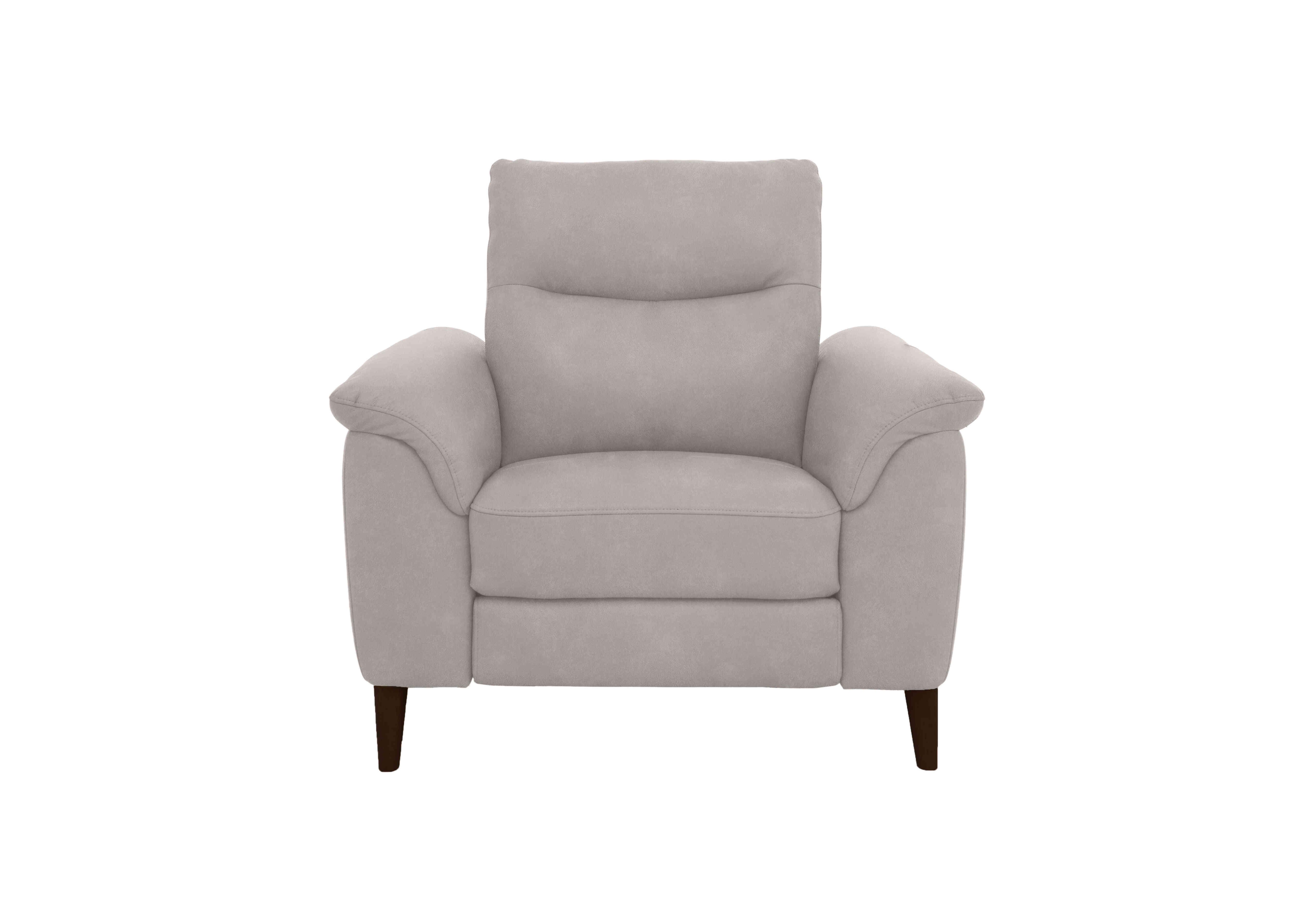 Morgan Fabric Armchair in Stone Dexter 02 43502 on Furniture Village
