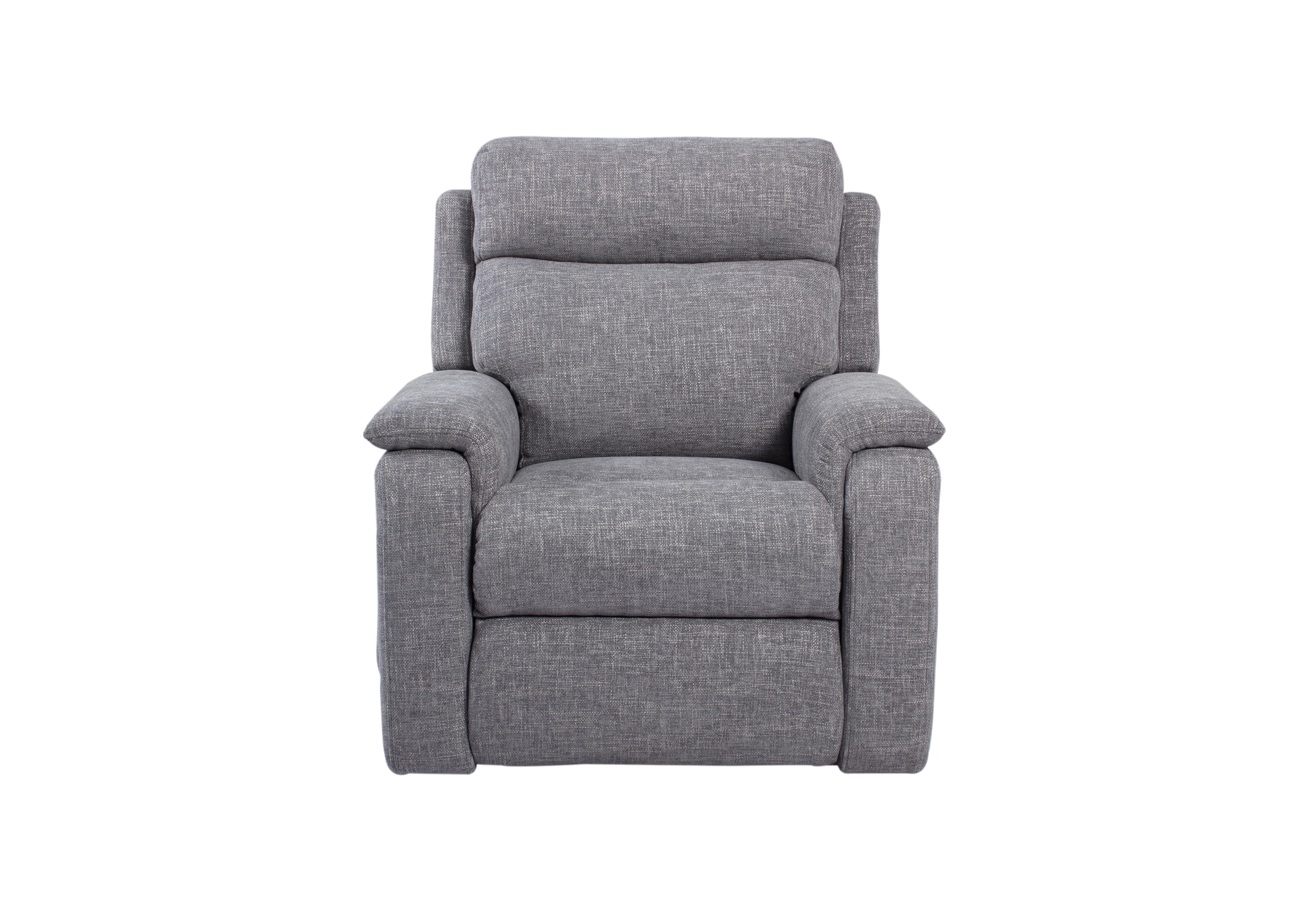 My Chair Kirk Fabric Lift and Rise Chair in 12445 Grey Anivia 12 on Furniture Village