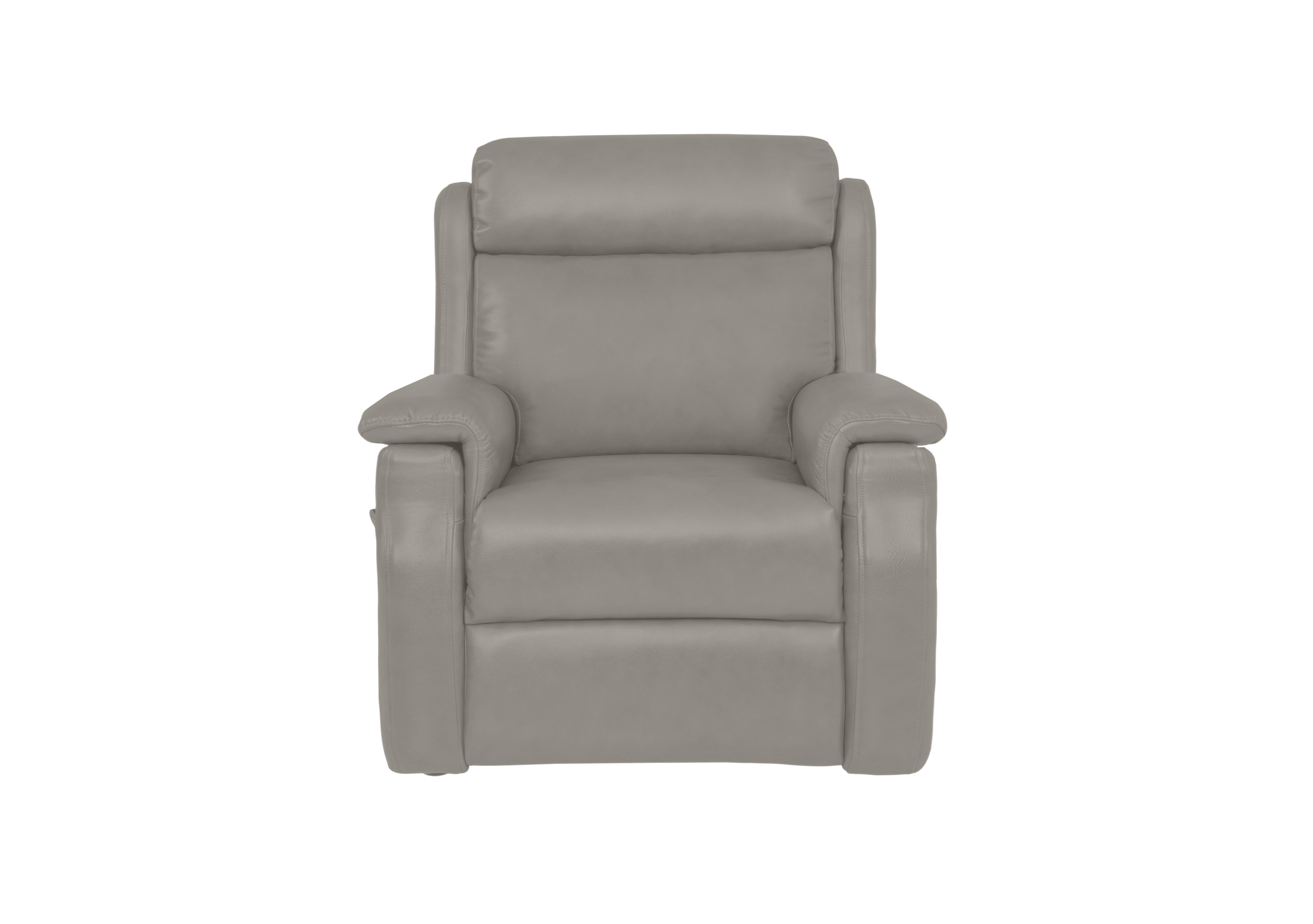 My Chair Kirk Leather Lift and Rise Chair in Cat-60/28 Montana New Grey on Furniture Village