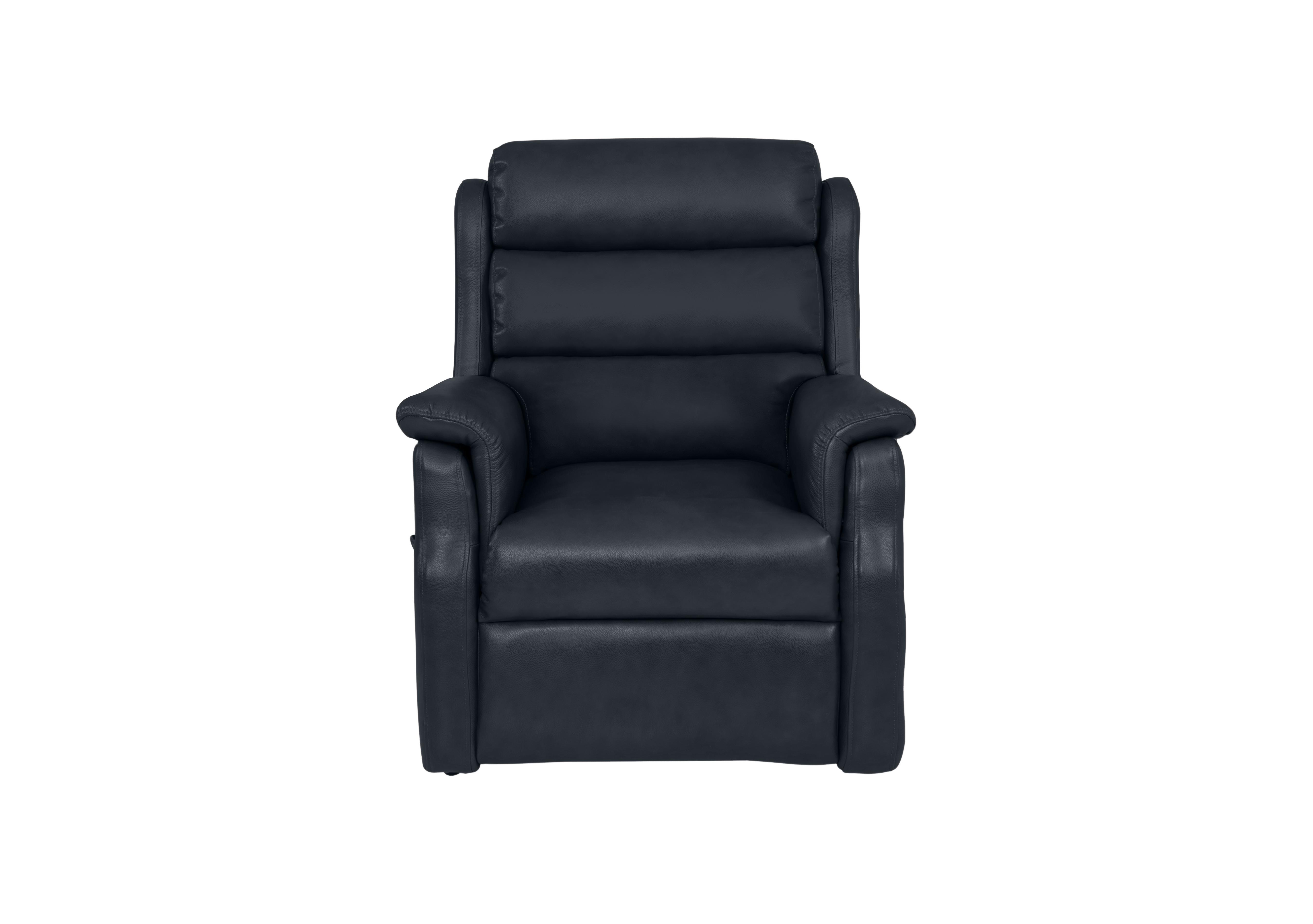My Chair McCoy Leather Lift and Rise Chair in Cat-60/24 Montana Navy on Furniture Village