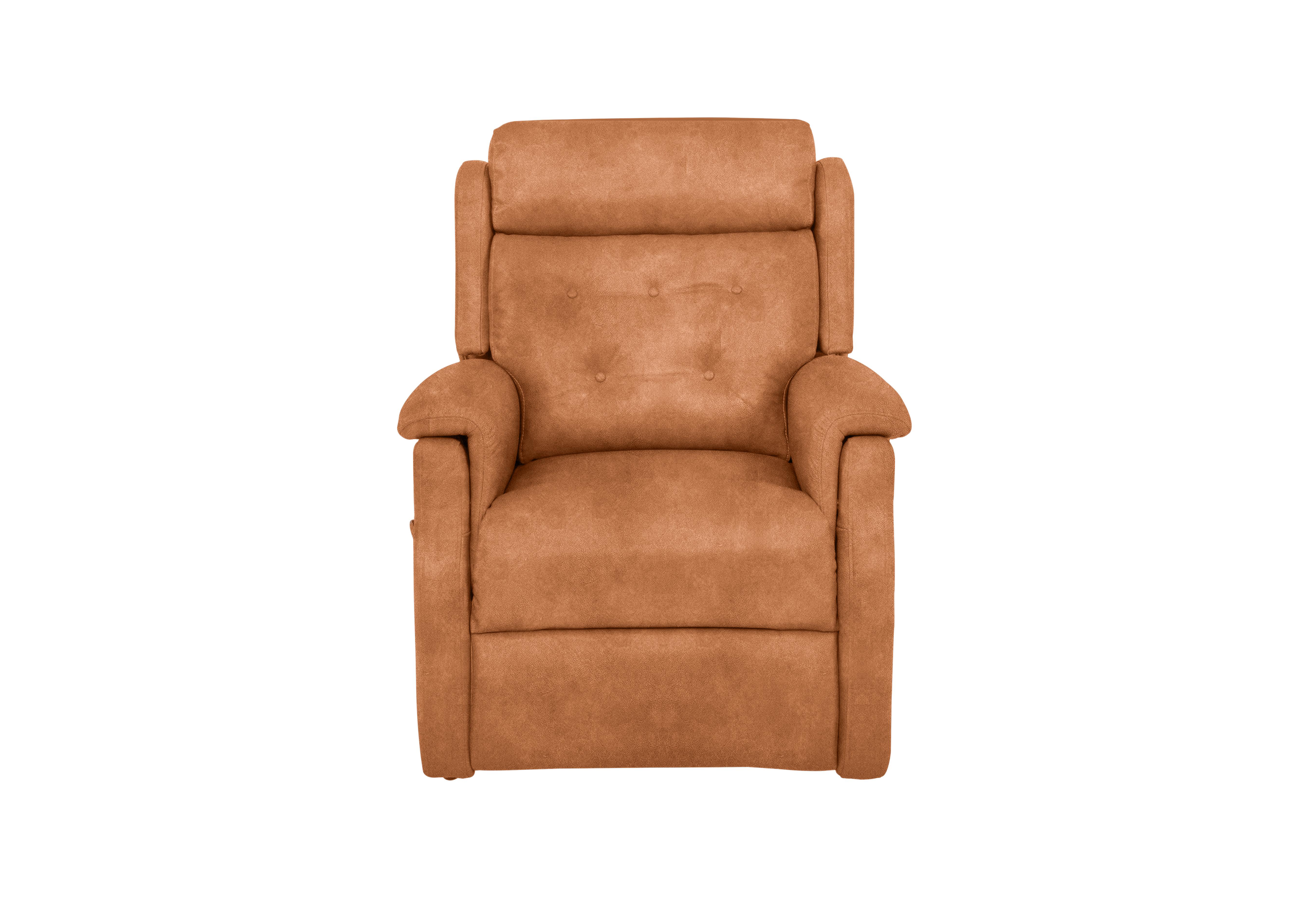 My Chair Scott Fabric Lift and Rise Chair in 43509 Pumpkin Dexter 09 on Furniture Village
