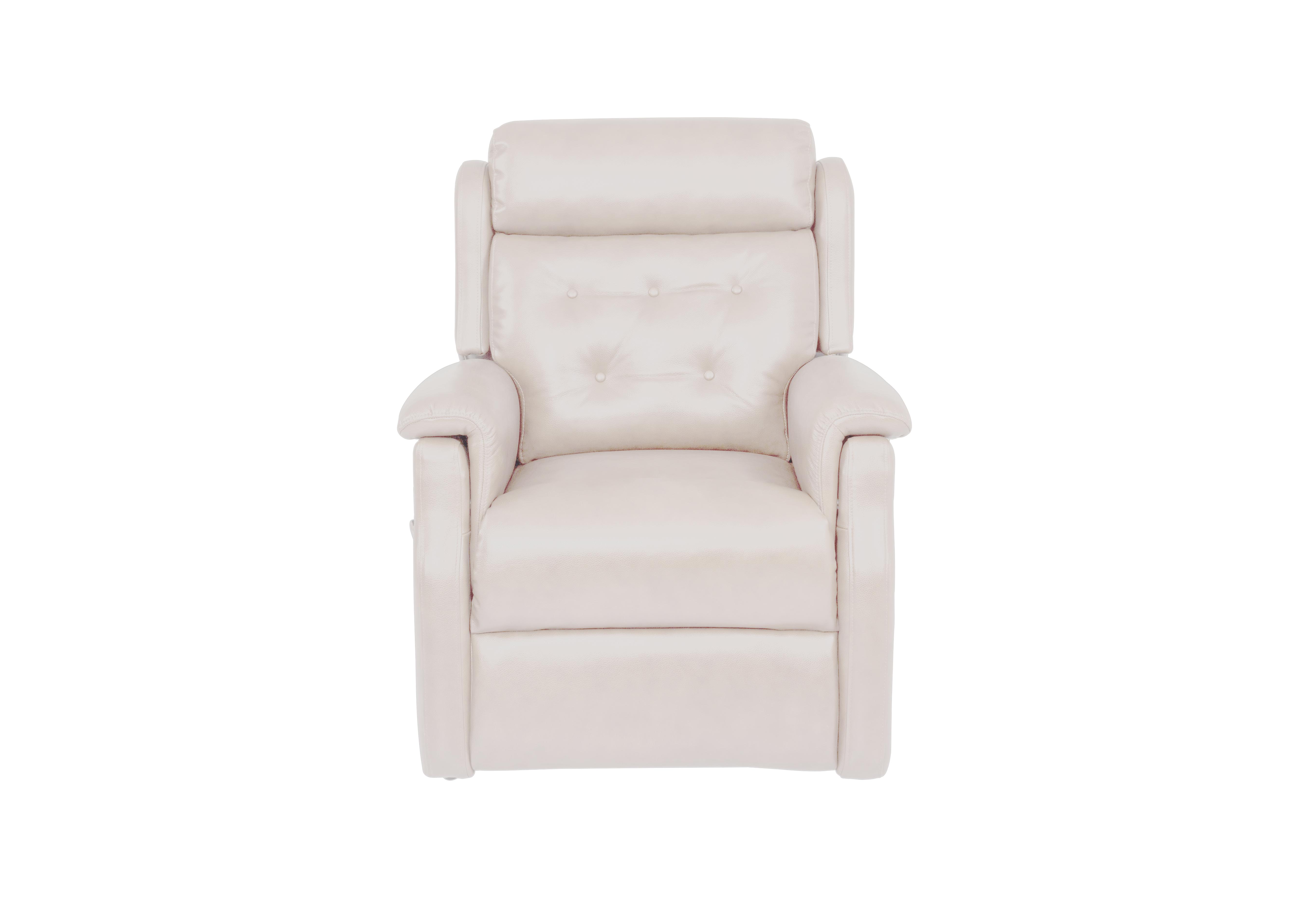 My Chair Scott Leather Lift and Rise Chair in Cat-40/13 Montana Cotton on Furniture Village