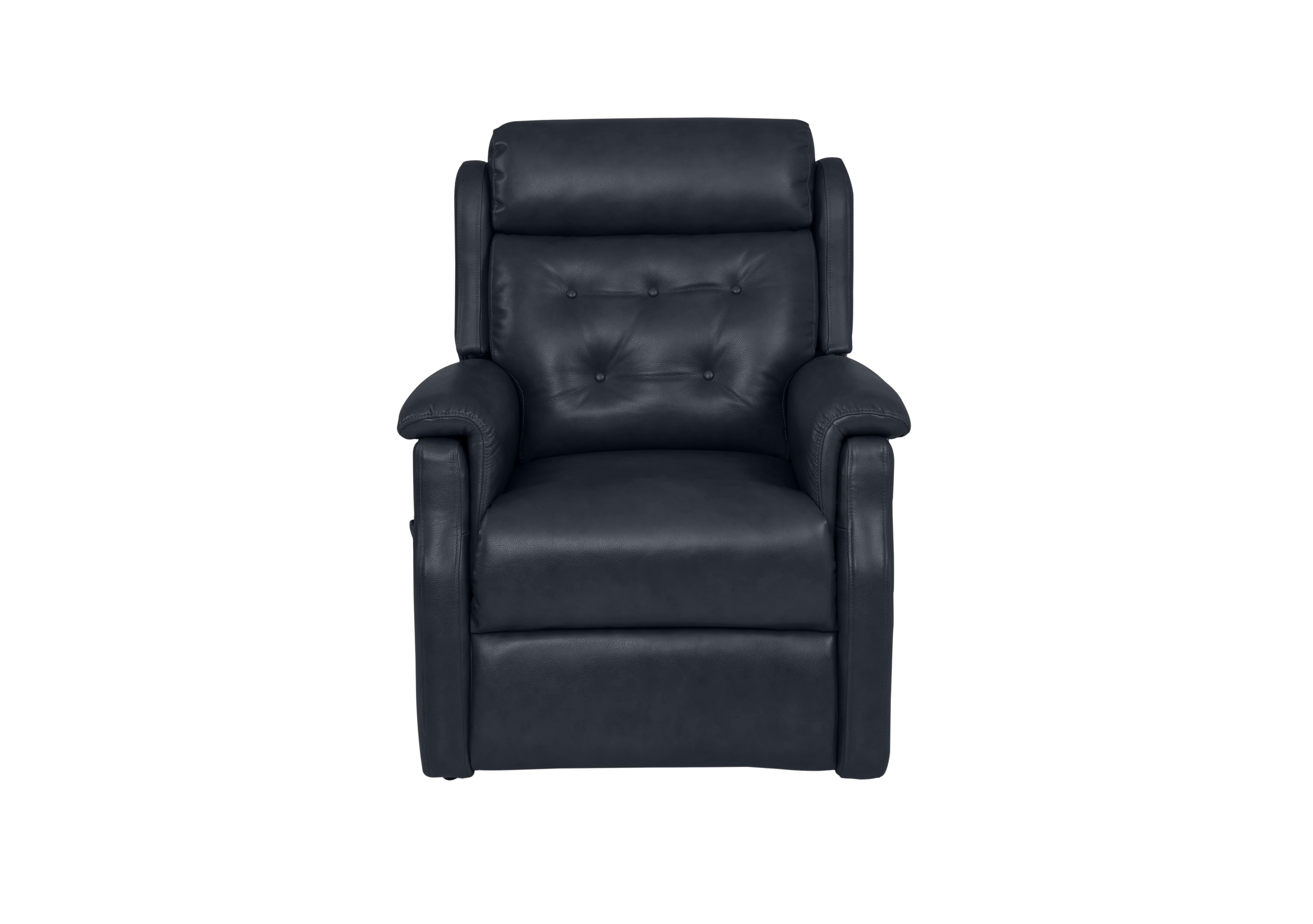 My Chair Scott Leather Lift and Rise Chair in Cat-60/24 Montana Navy on Furniture Village