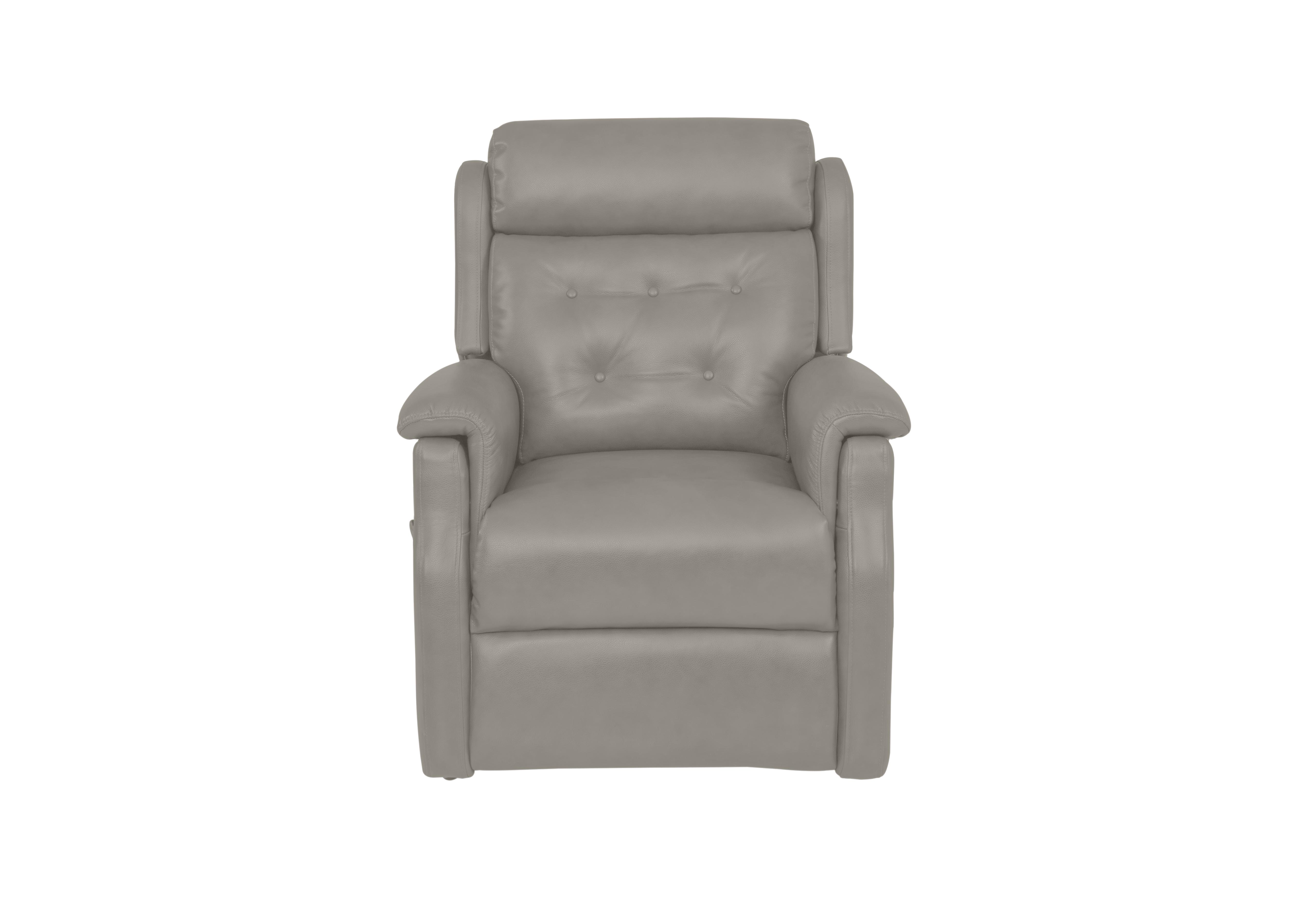 My Chair Scott Leather Lift and Rise Chair in Cat-60/28 Montana New Grey on Furniture Village