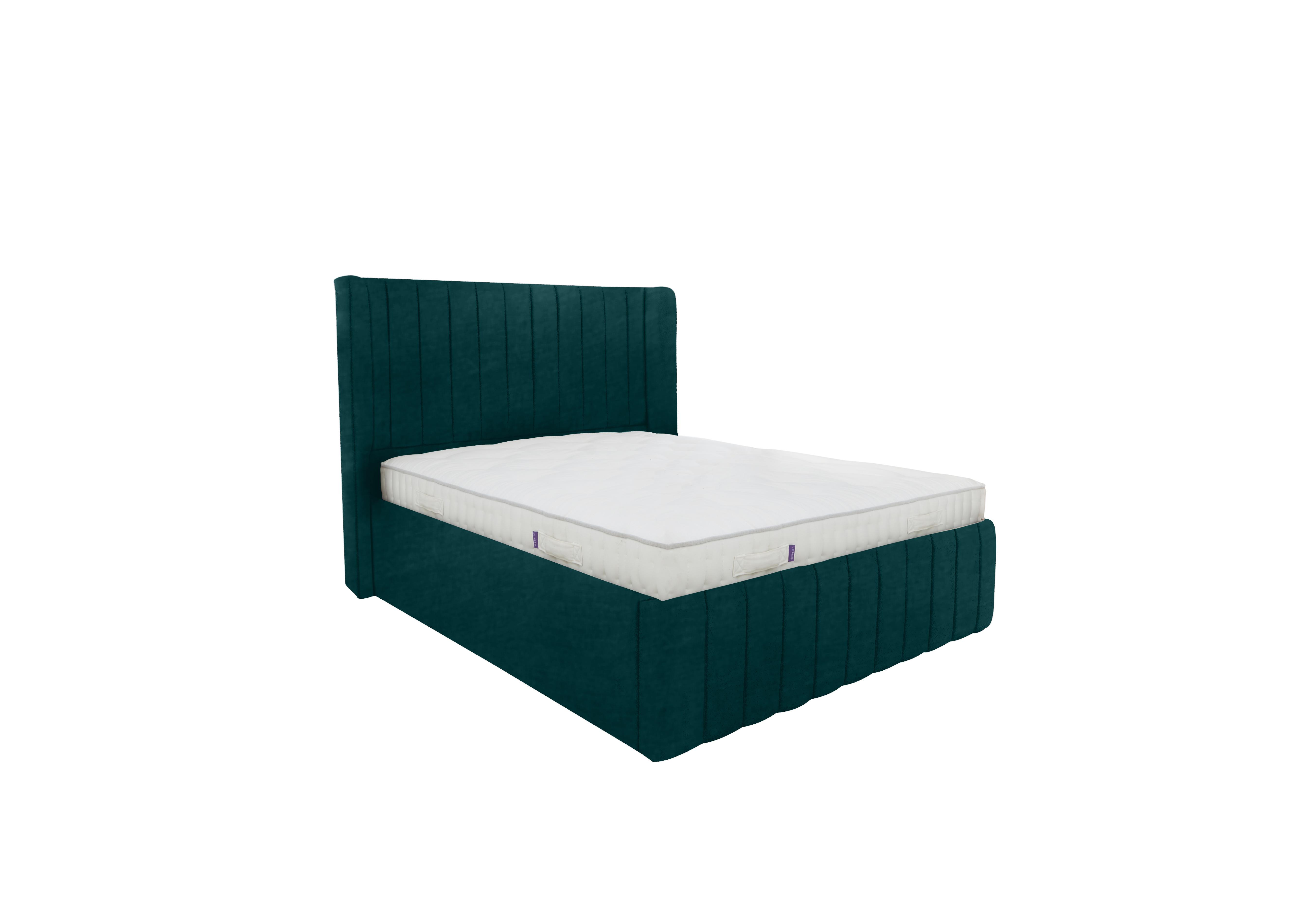 Eira Low Foot End Bed Frame in Savannah Ocean on Furniture Village