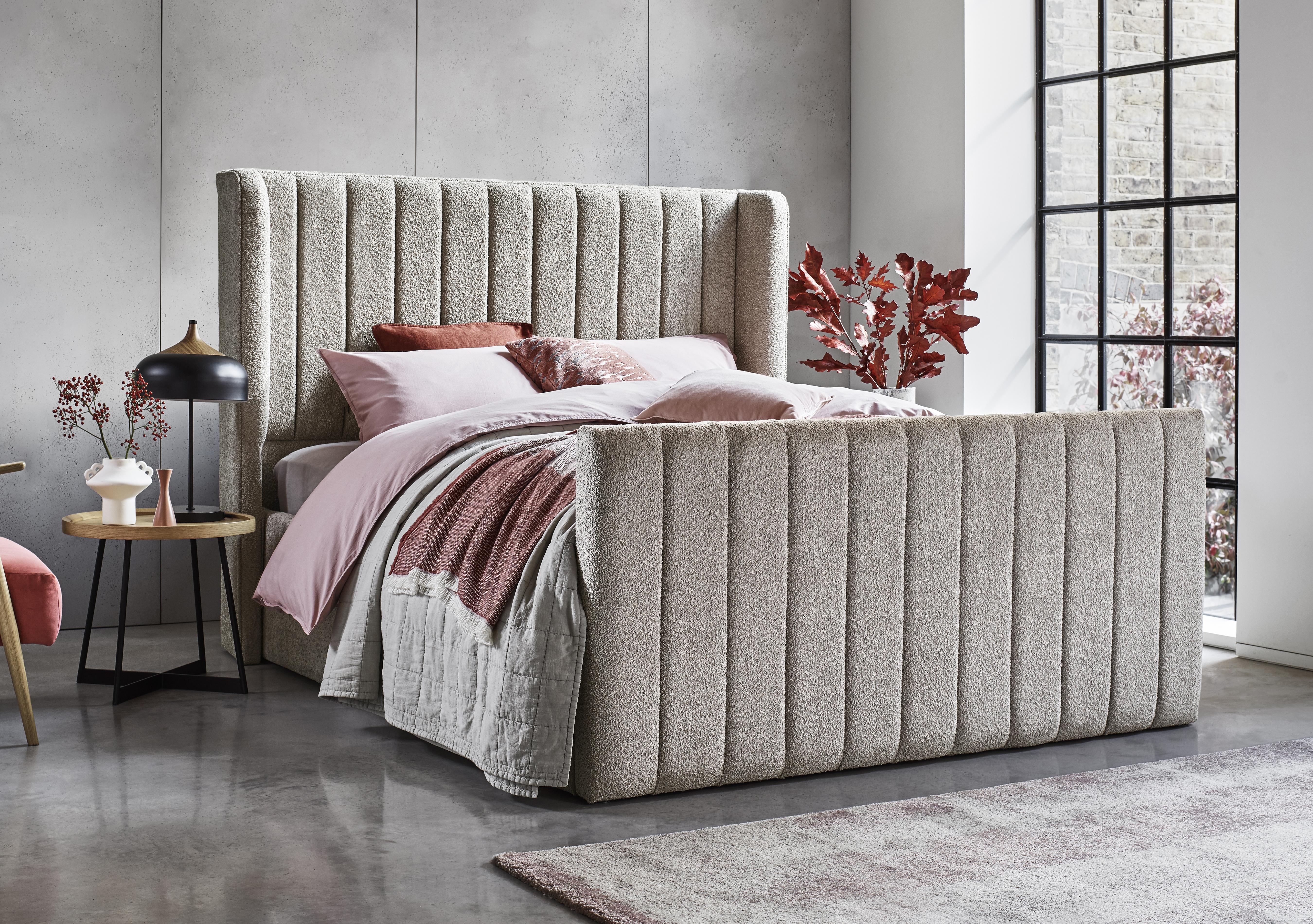 Eira High Foot End Bed Frame in  on Furniture Village