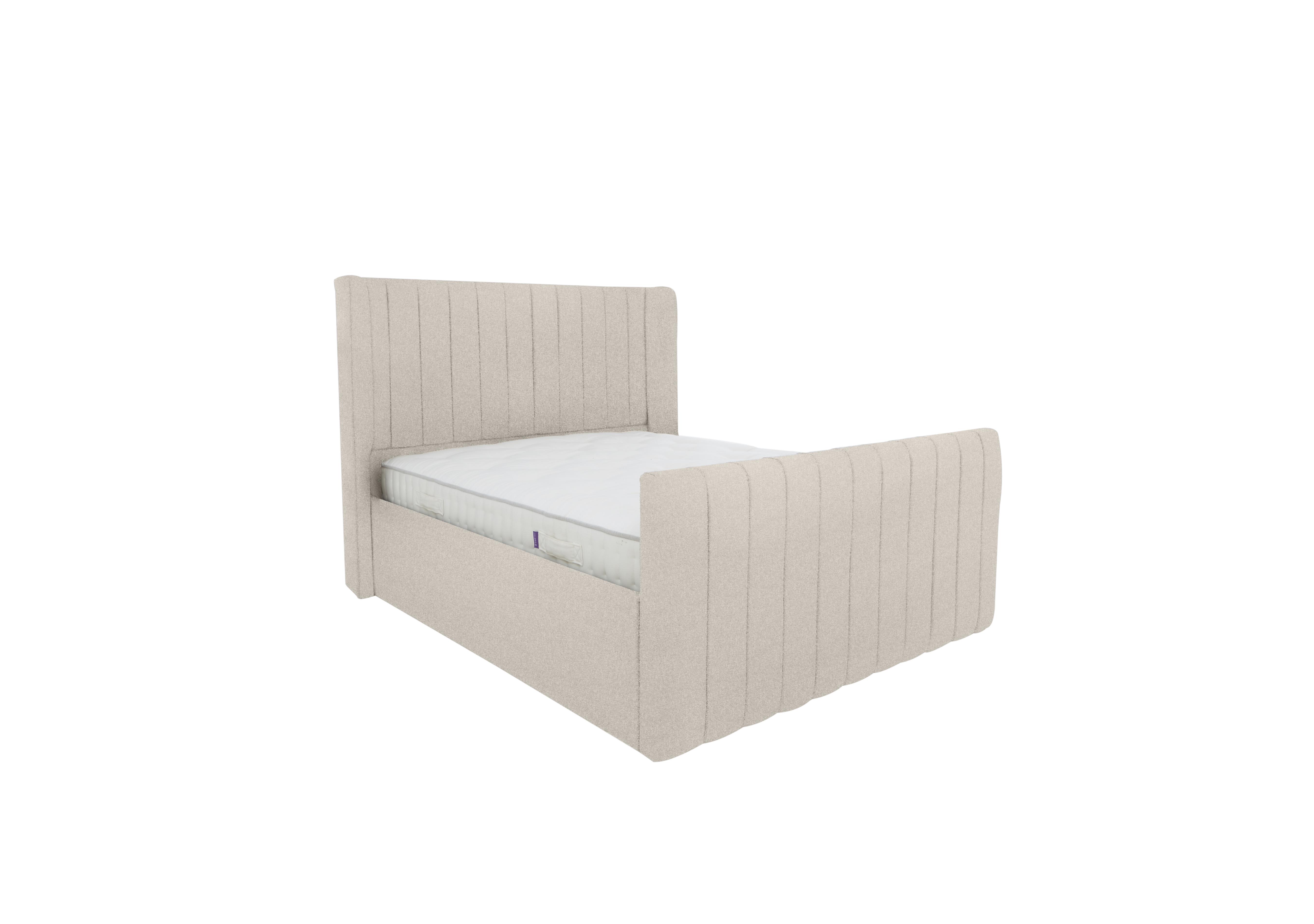 Eira High Foot End Bed Frame in Gatsby Fossil Hunting on Furniture Village