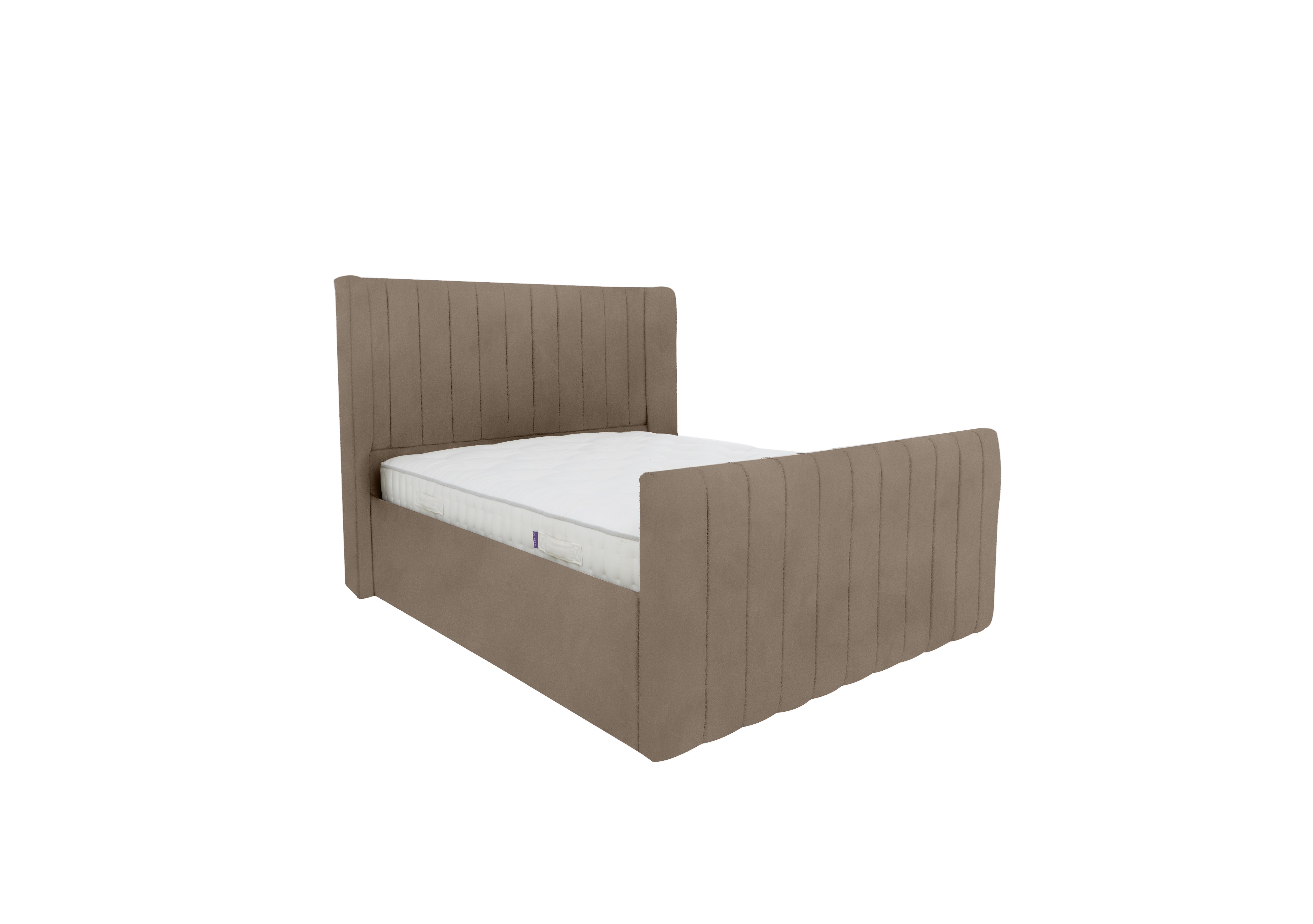 Eira High Foot End Bed Frame in Sanderson Potters Clay on Furniture Village