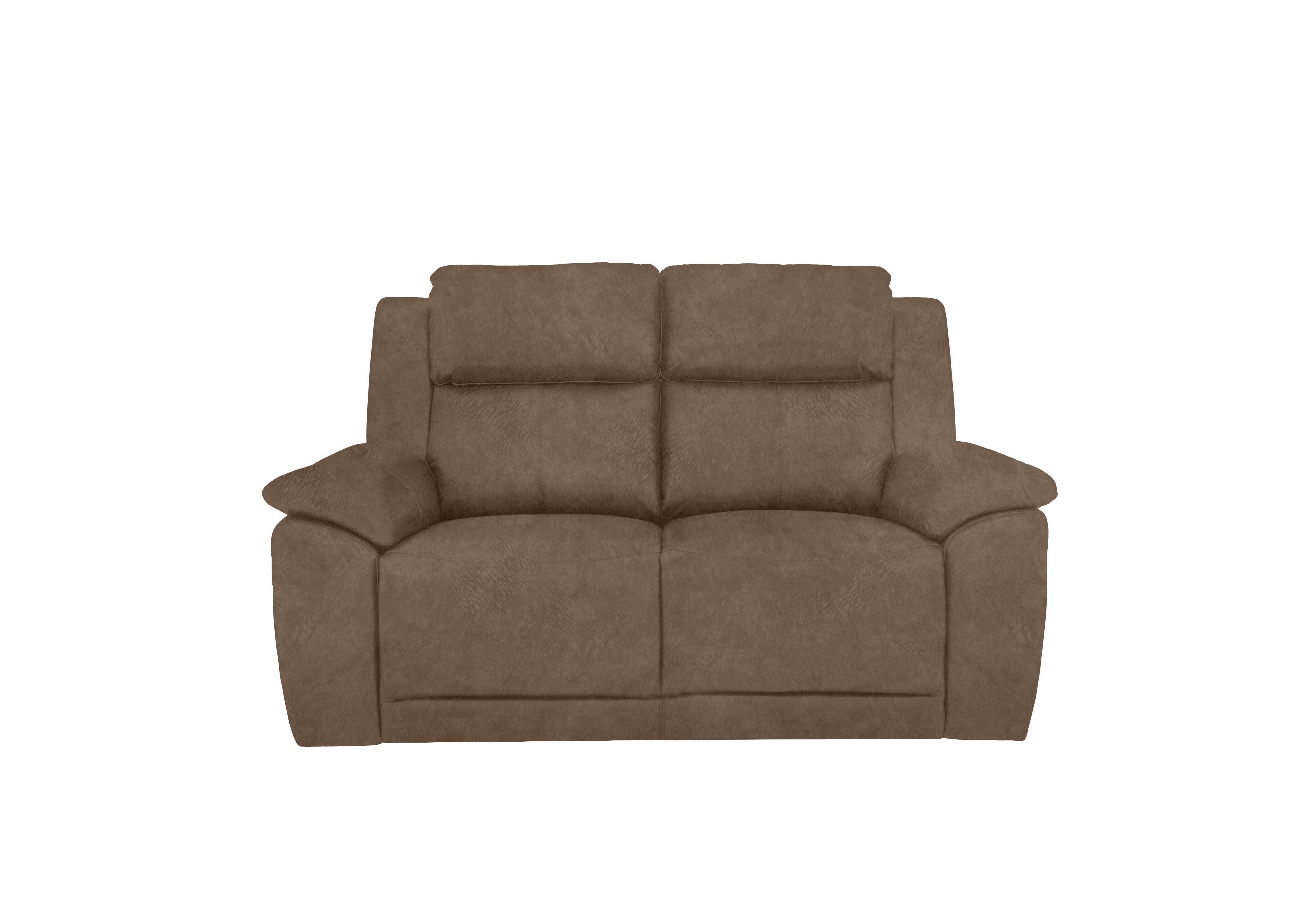 Utah 2 Seater Fabric Sofa in Classic Brown Be-0105 on Furniture Village