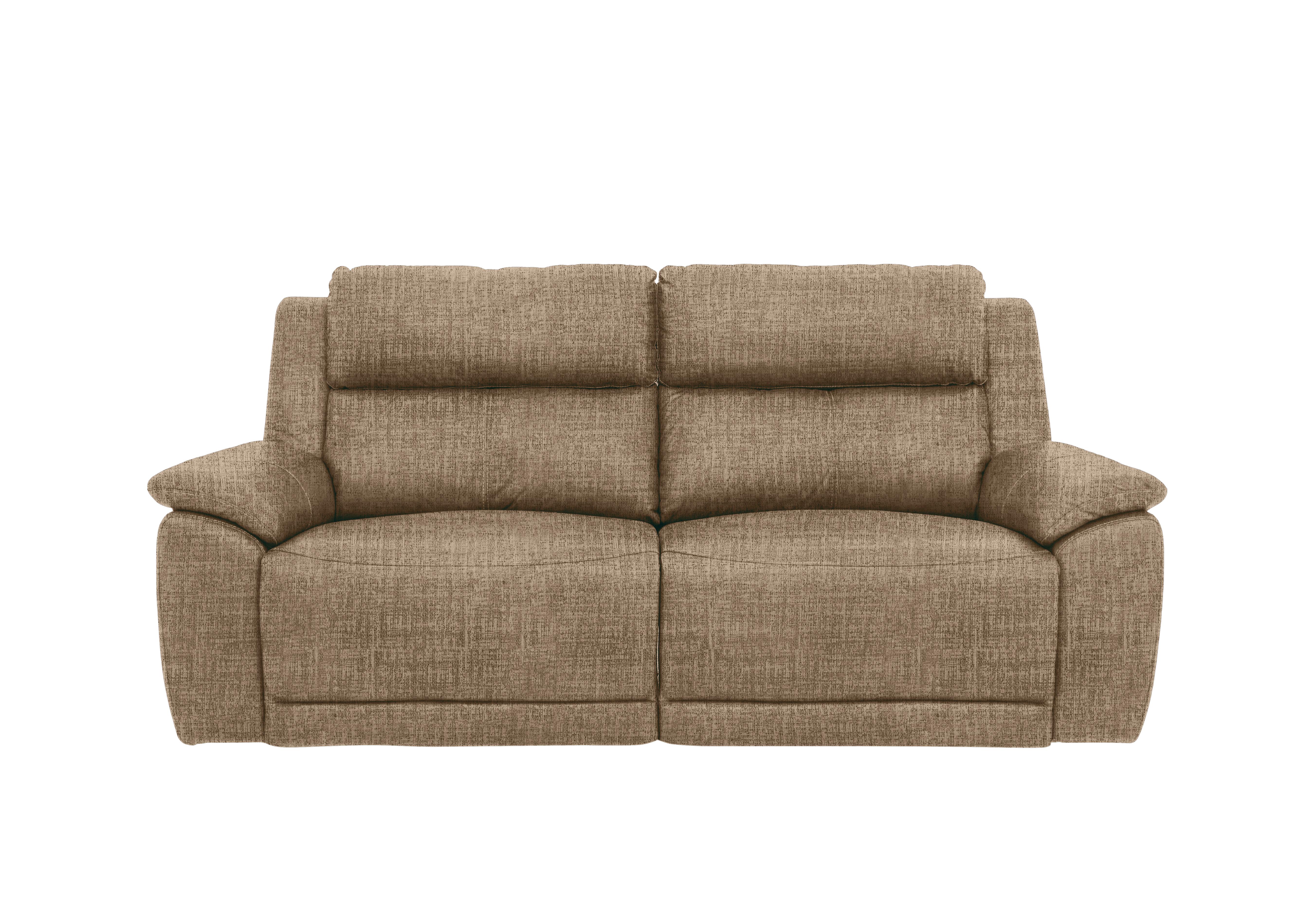 Utah 3 Seater Fabric Sofa in Cocoa We-0103 on Furniture Village