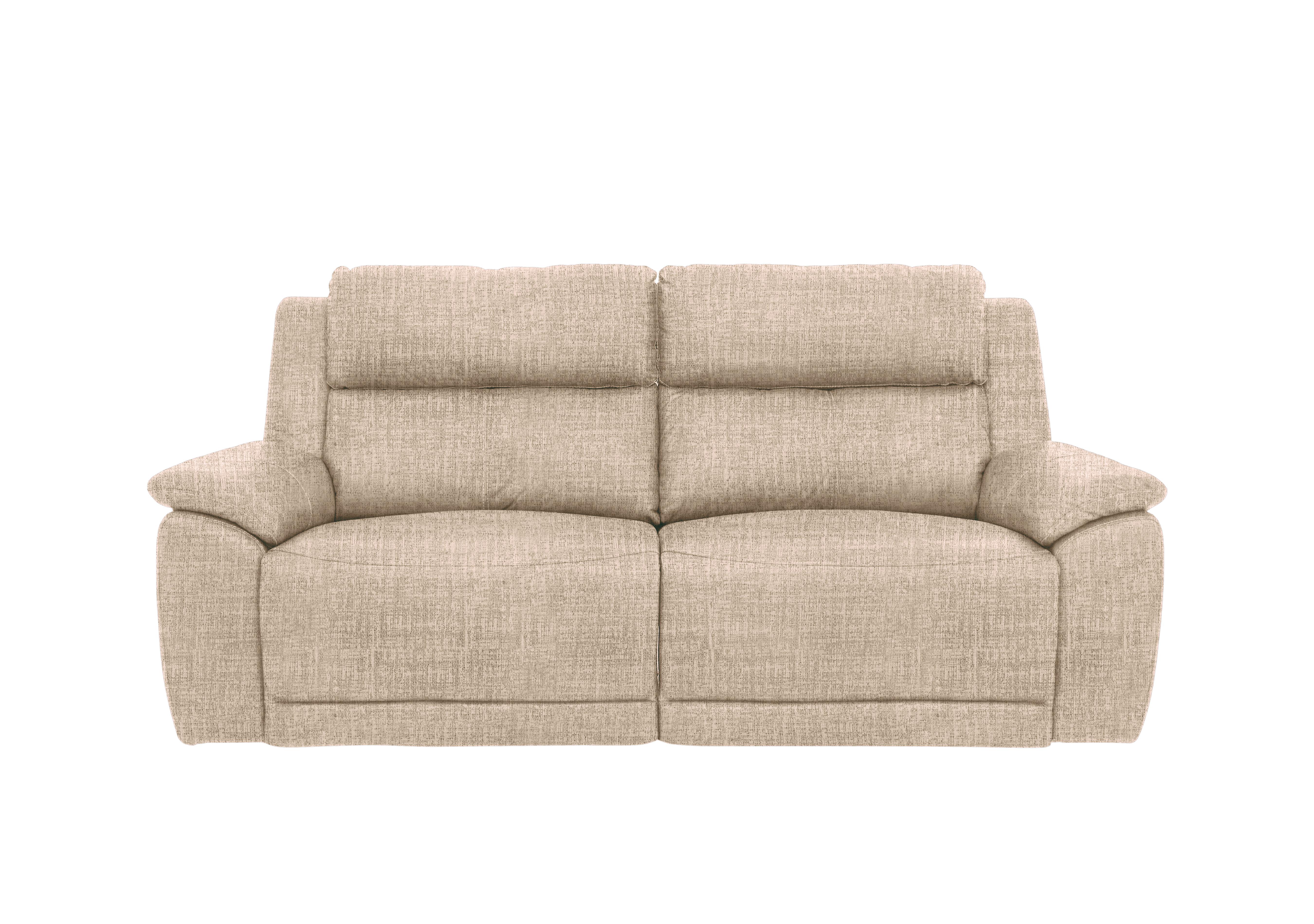 Utah 3 Seater Fabric Sofa in Oatmeal We-0101 on Furniture Village