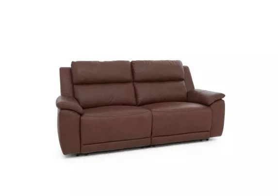 Utah 3 Seater Leather Sofa