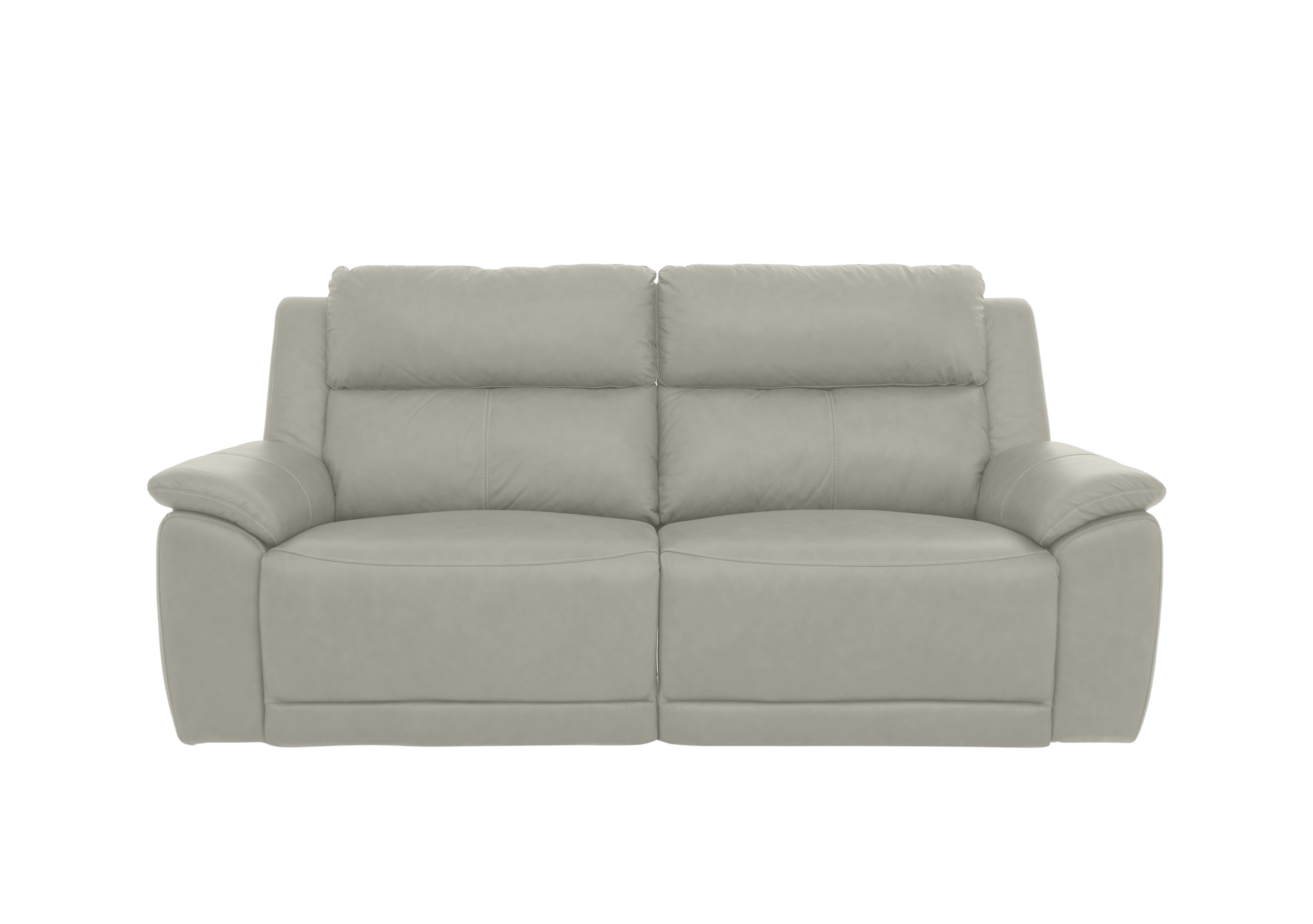 Utah 3 Seater Leather Sofa in Sand Le-9303 on Furniture Village