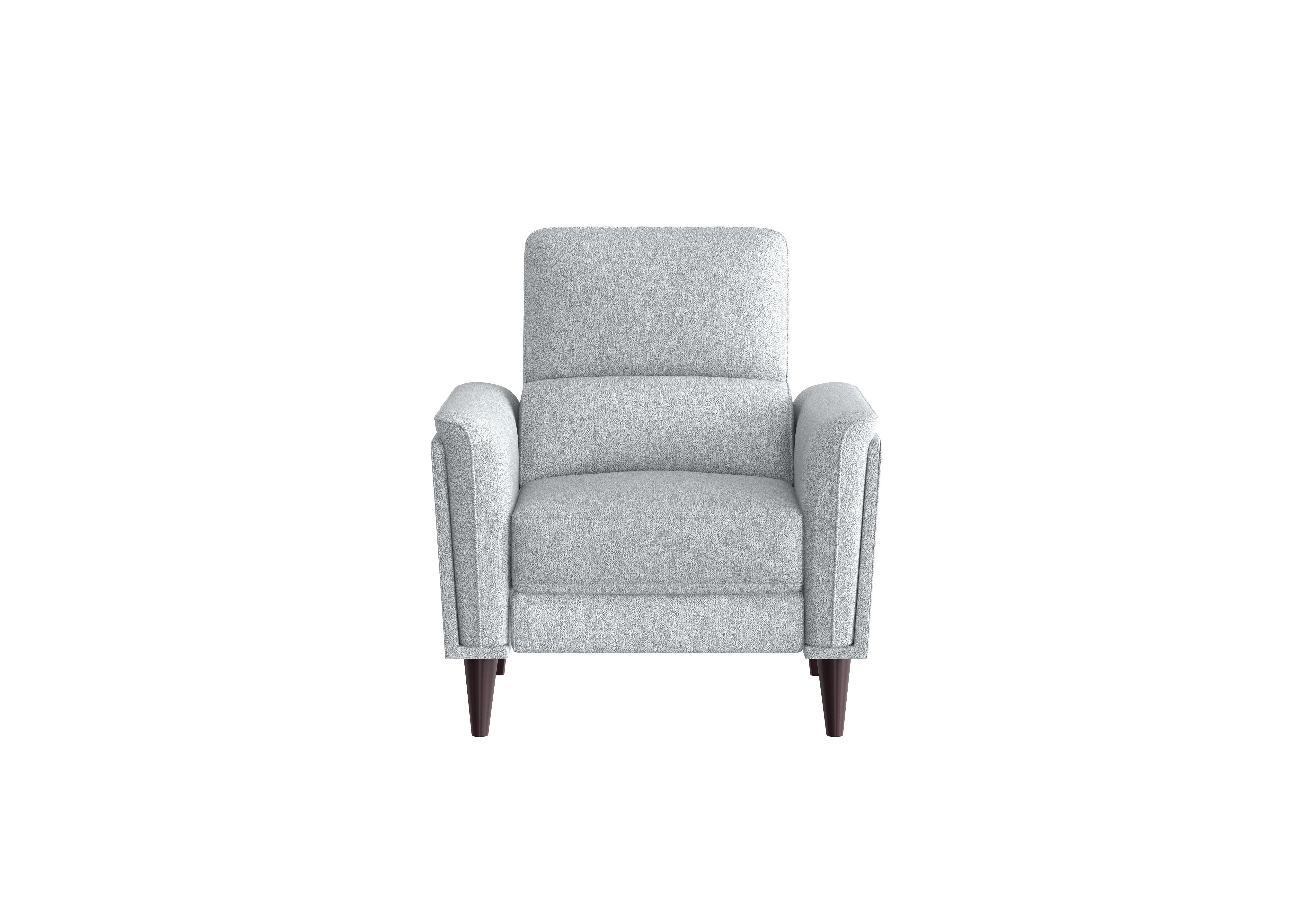 Compact Collection Klein Fabric Chair in Fab-Chl-R21 Frost on Furniture Village