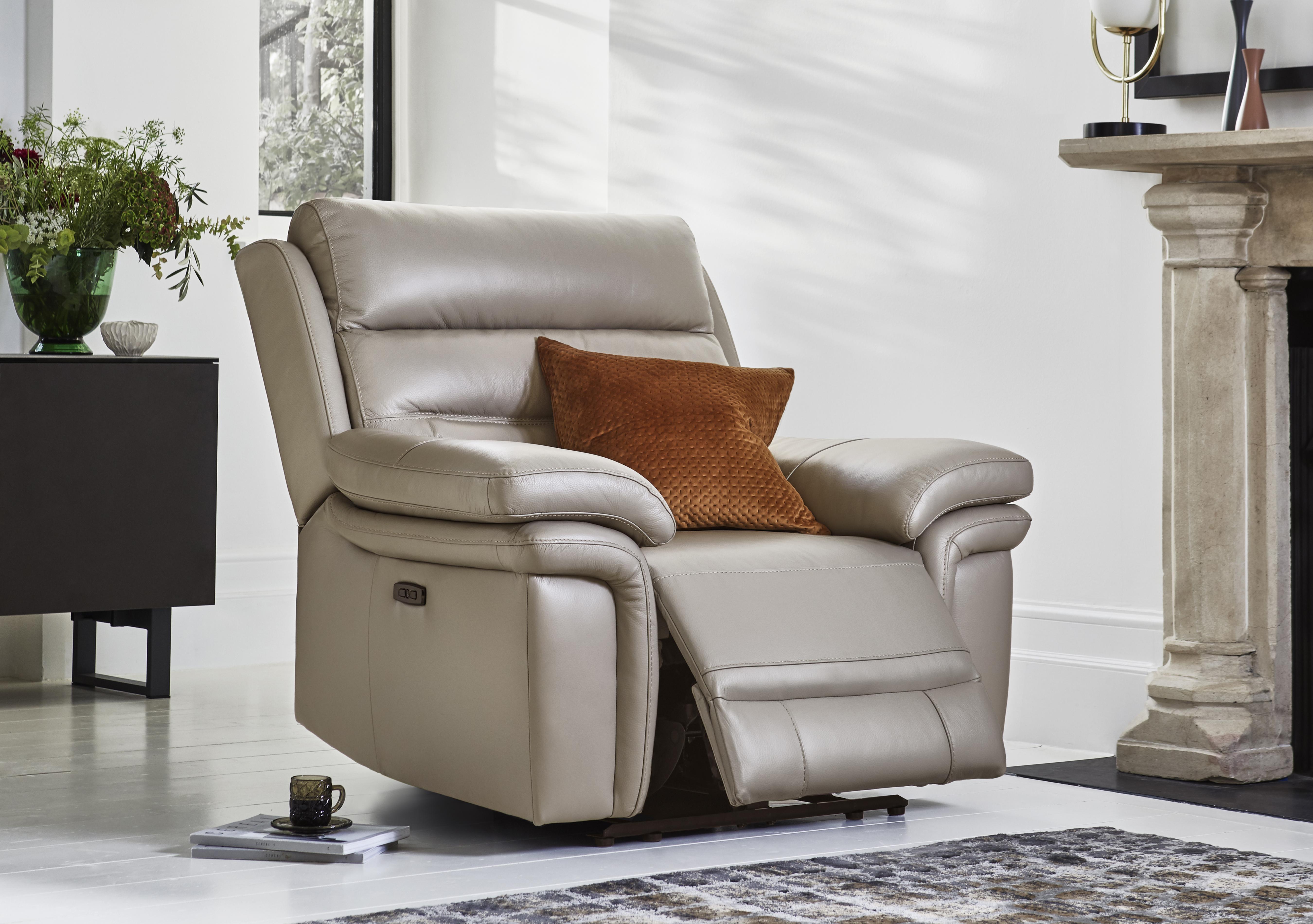 Berlin Leather Chair in  on Furniture Village