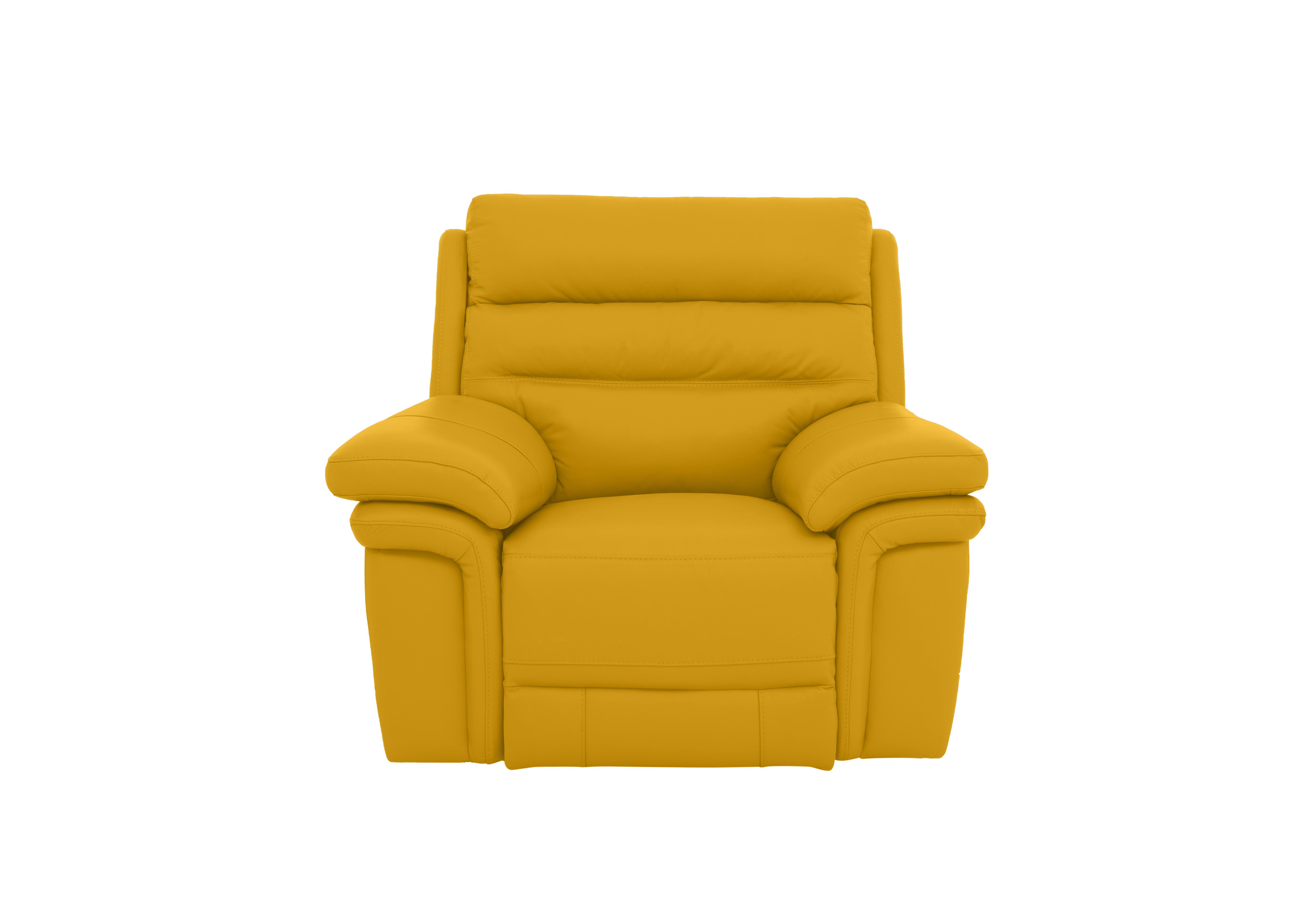 Berlin Leather Chair in Giallo Le-9310 on Furniture Village