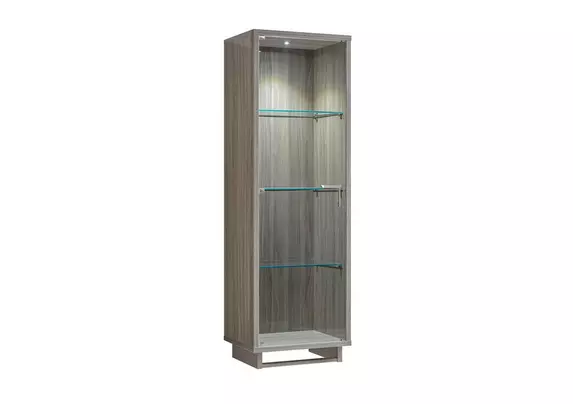 Tall narrow curio cabinet discount