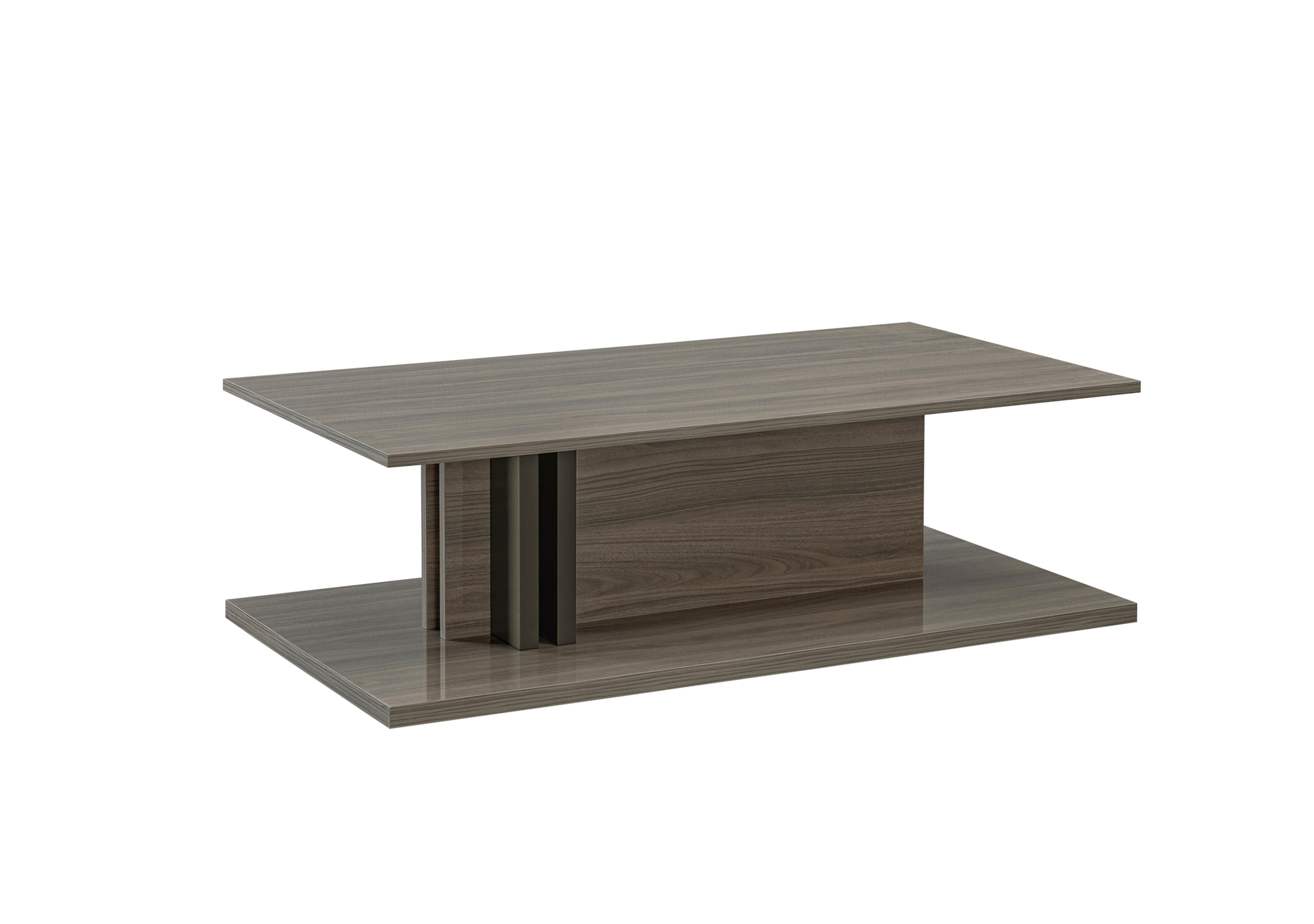 Venezia Rectangular Coffee Table in Grey on Furniture Village