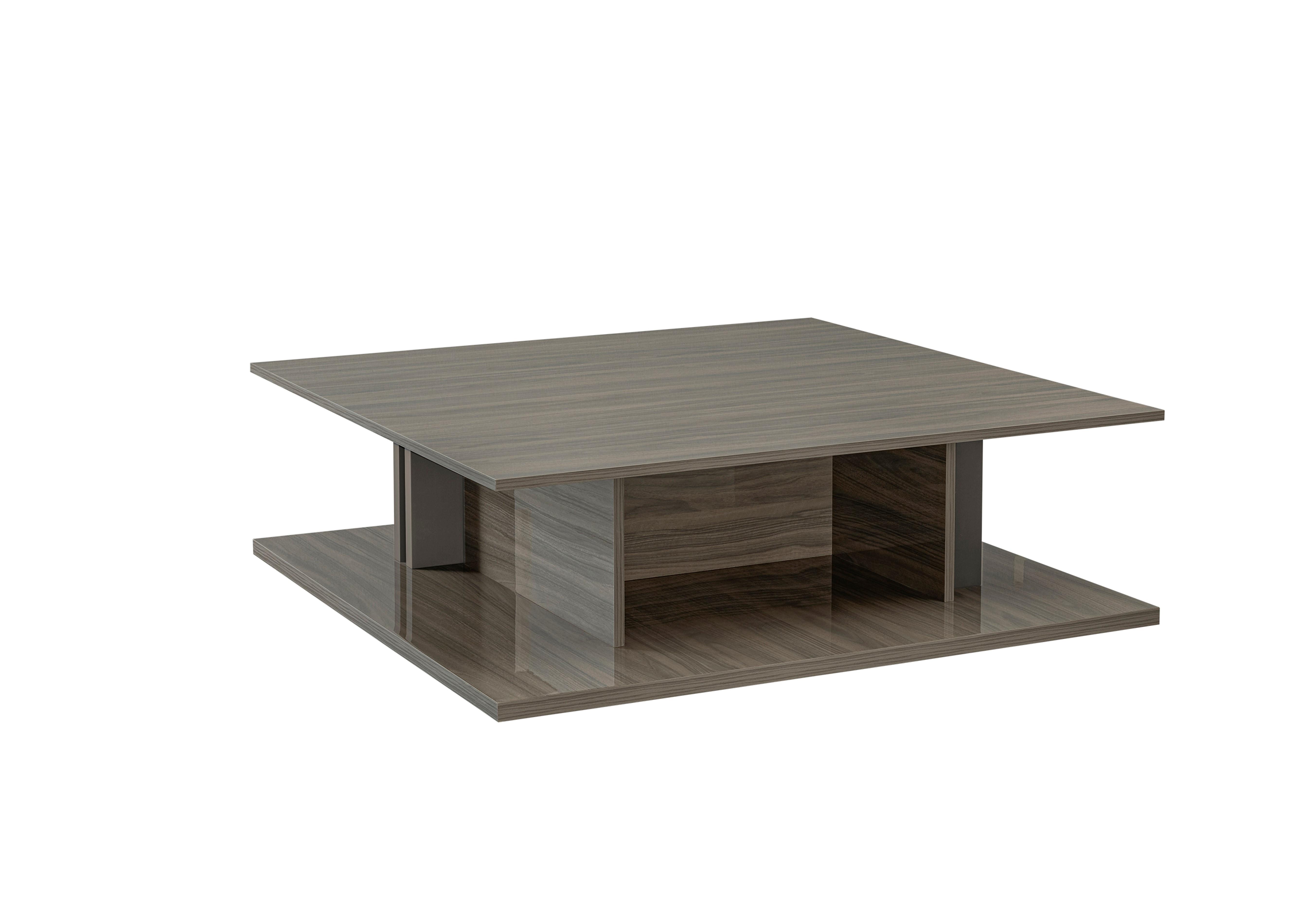 Venezia Square Coffee Table in Grey on Furniture Village