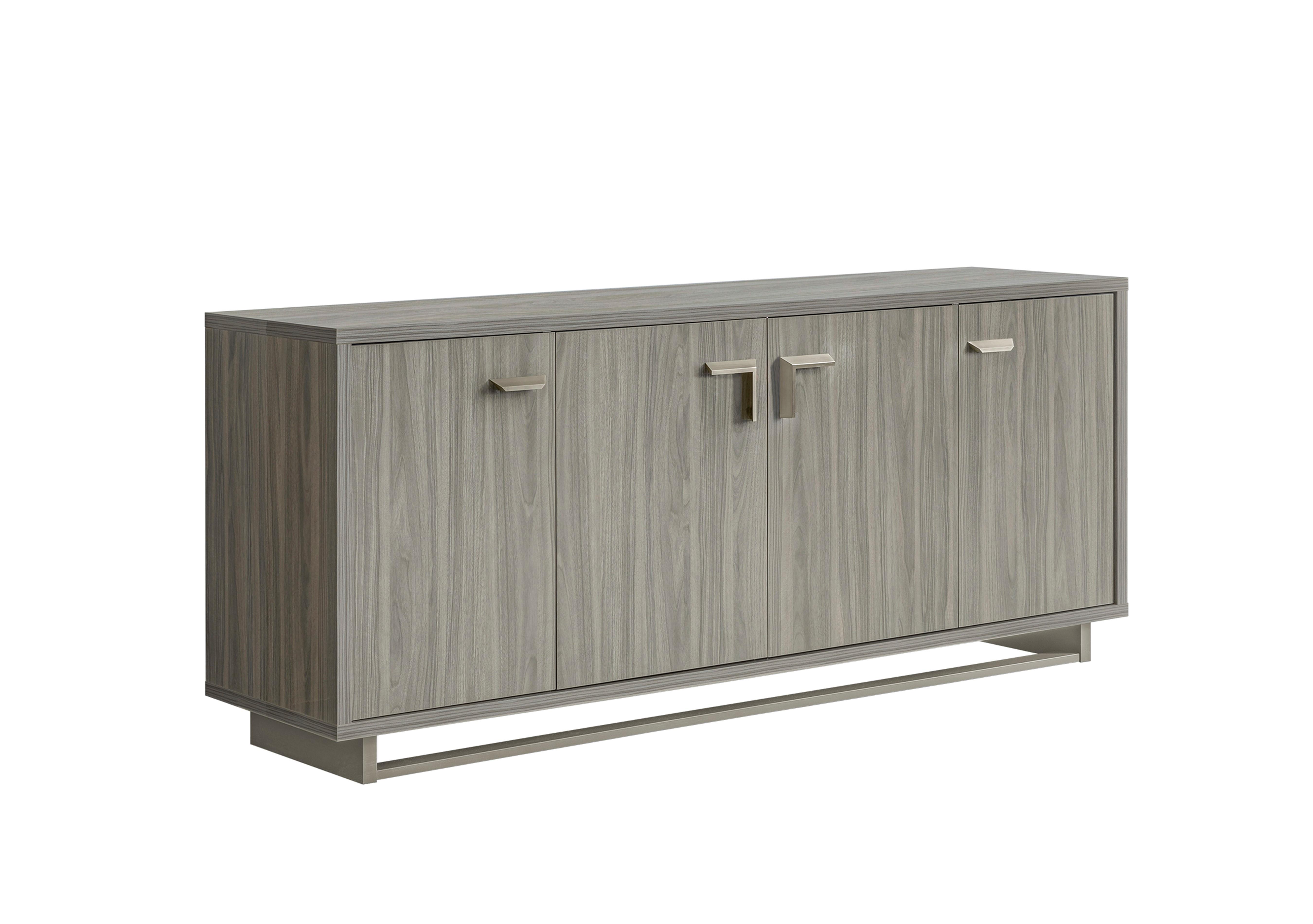 Venezia 4 Door Sideboard in Grey on Furniture Village